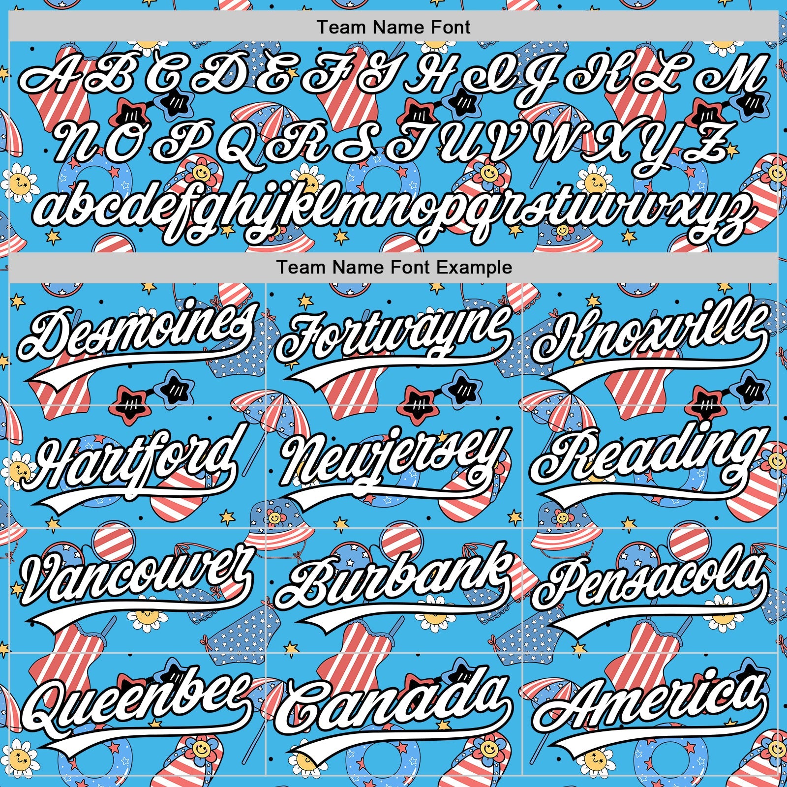 Custom Sky Blue White-Black 3D Hawaii Beach Authentic Baseball Jersey - Sky-Custom