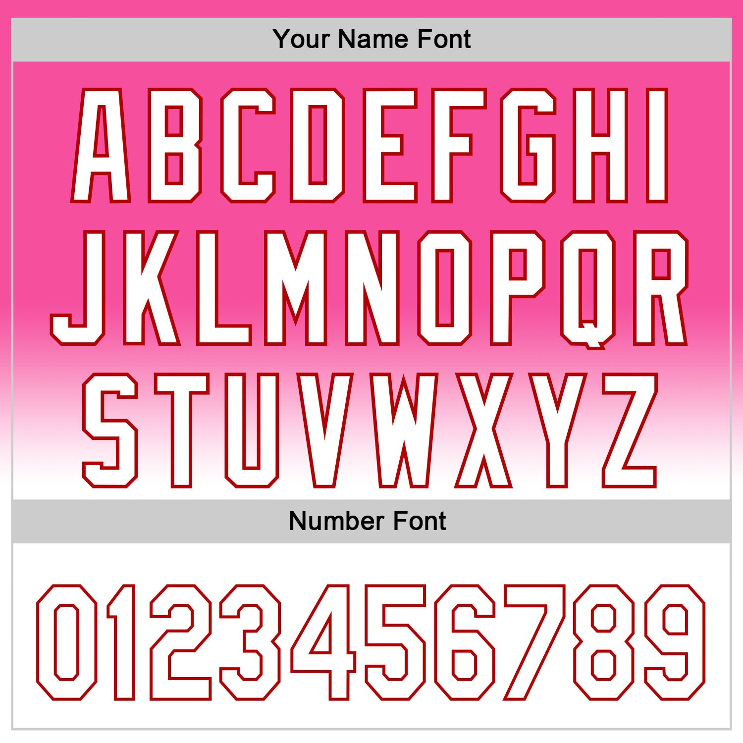 Custom Pink White-Red 3D Pattern Design Gradient Mother's Day Family Love Authentic Baseball Jersey - Sky-Custom