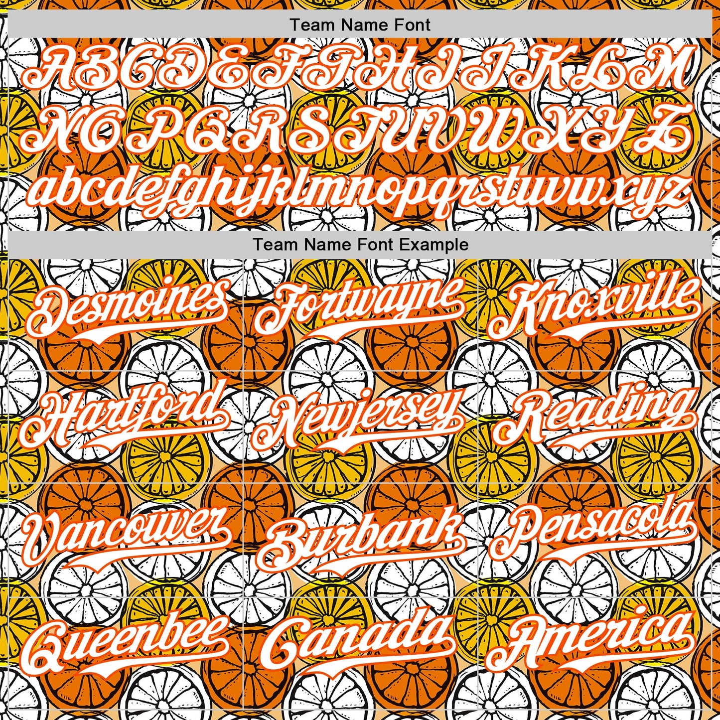 Custom Gold White-Orange 3D Pattern Design Foodie Food Fruit Orange Authentic Baseball Jersey - Sky-Custom