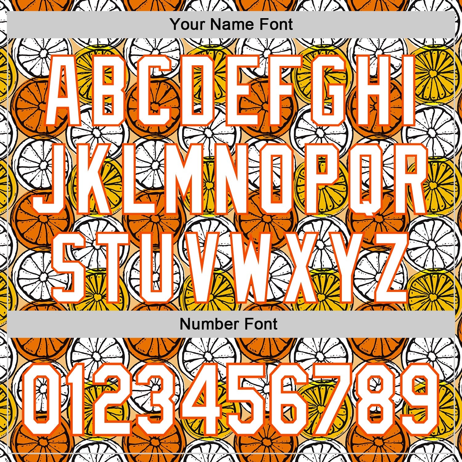 Custom Gold White-Orange 3D Pattern Design Foodie Food Fruit Orange Authentic Baseball Jersey - Sky-Custom