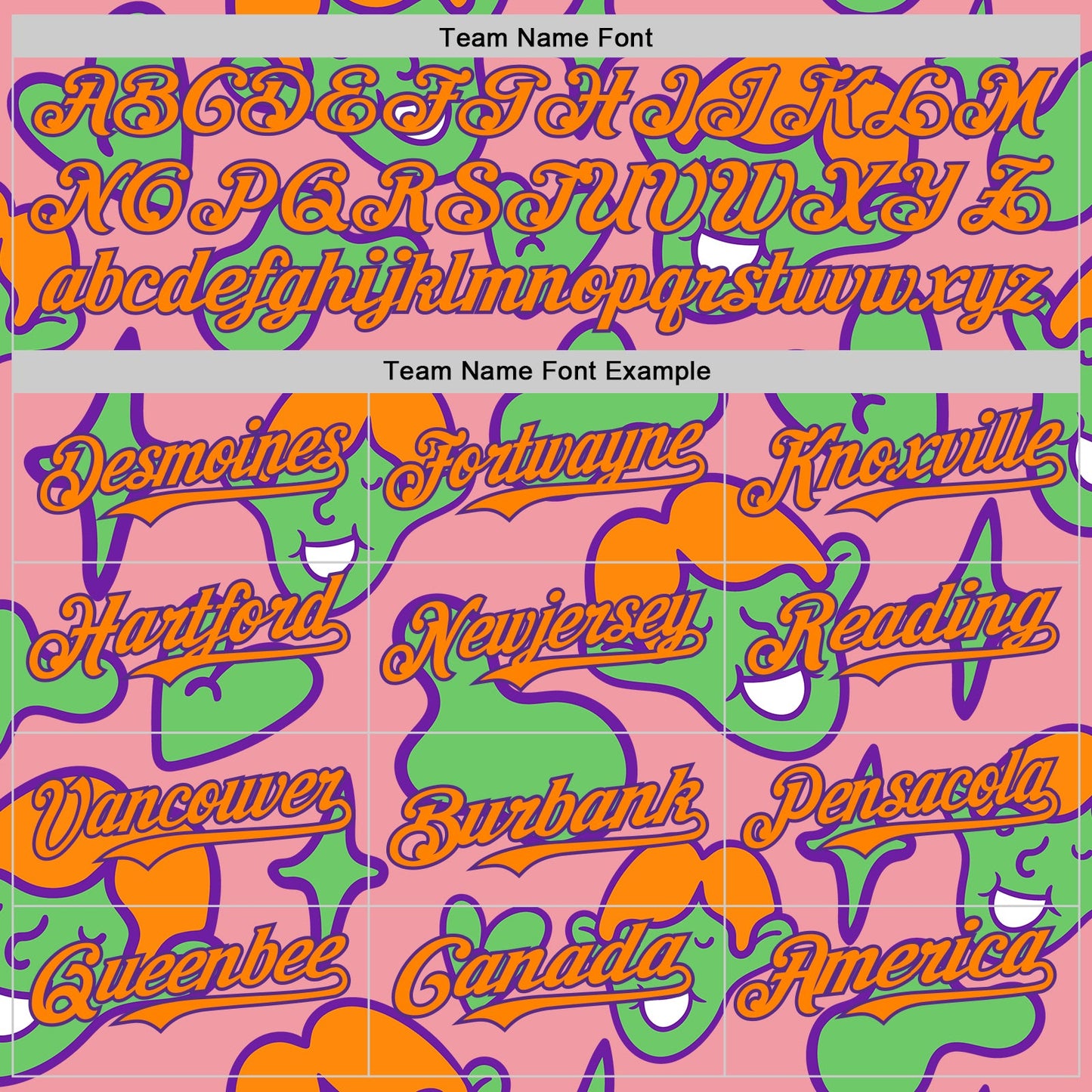 Custom Medium Pink Bay Orange-Purple 3D Pattern Design Funny Cartoon Kid Authentic Baseball Jersey - Sky-Custom