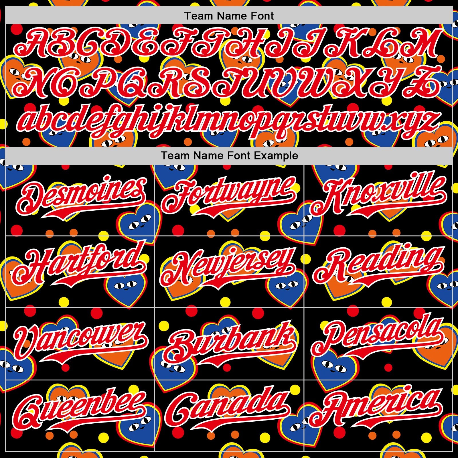 Custom Black Fire Red-White 3D Pattern Design Funny Cartoon Heart Authentic Baseball Jersey - Sky-Custom