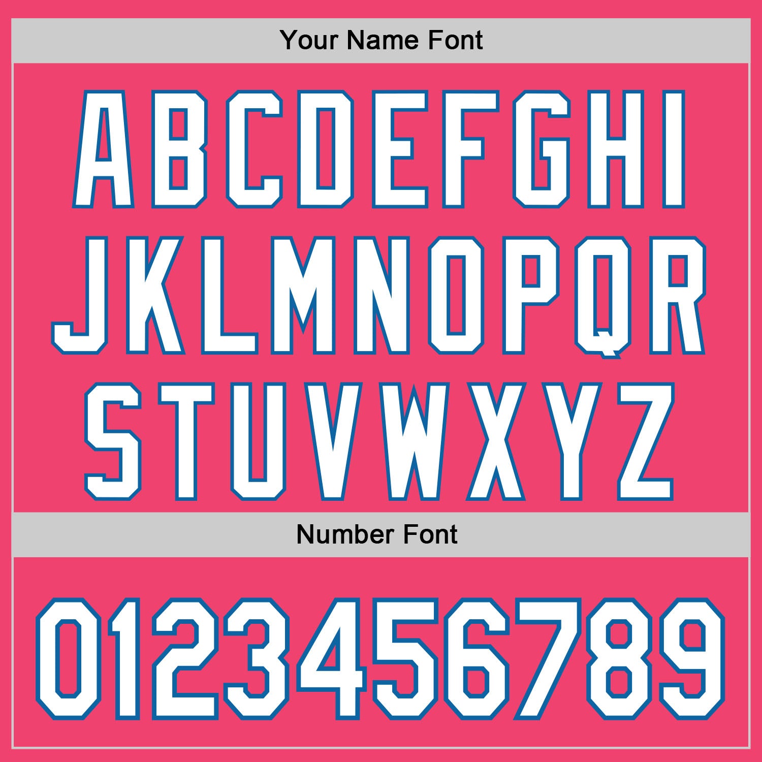 Custom Neon Pink White-Blue 3D Pattern Design Father's Day Family Love Authentic Baseball Jersey - Sky-Custom