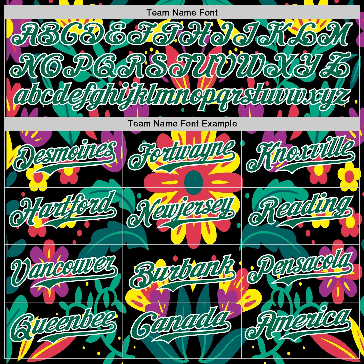 Custom Black Kelly Green-White 3D Mexican Festival Flower Cinco de Mayo Authentic Baseball Jersey - Sky-Custom