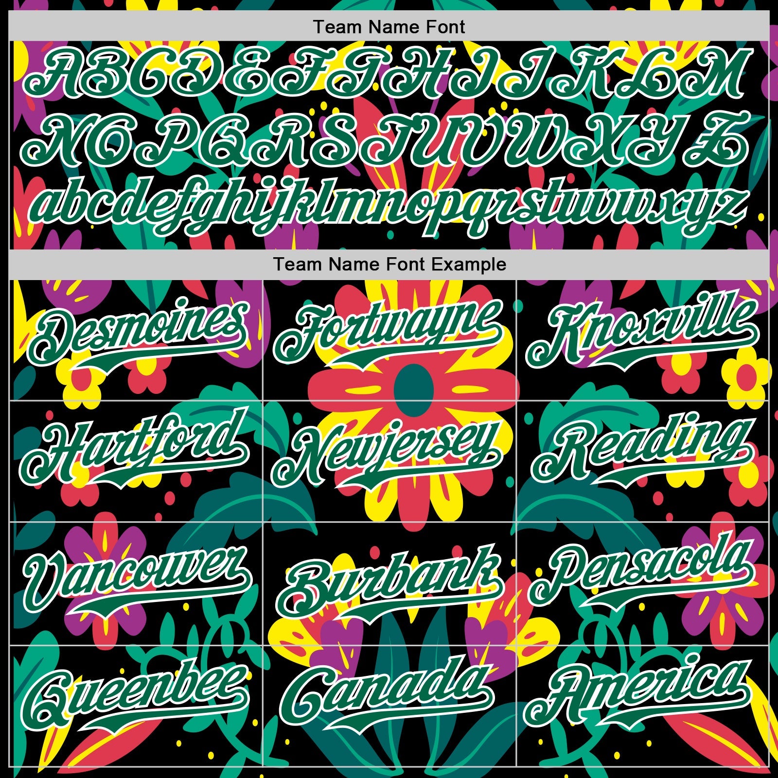 Custom Black Kelly Green-White 3D Mexican Festival Flower Cinco de Mayo Authentic Baseball Jersey - Sky-Custom