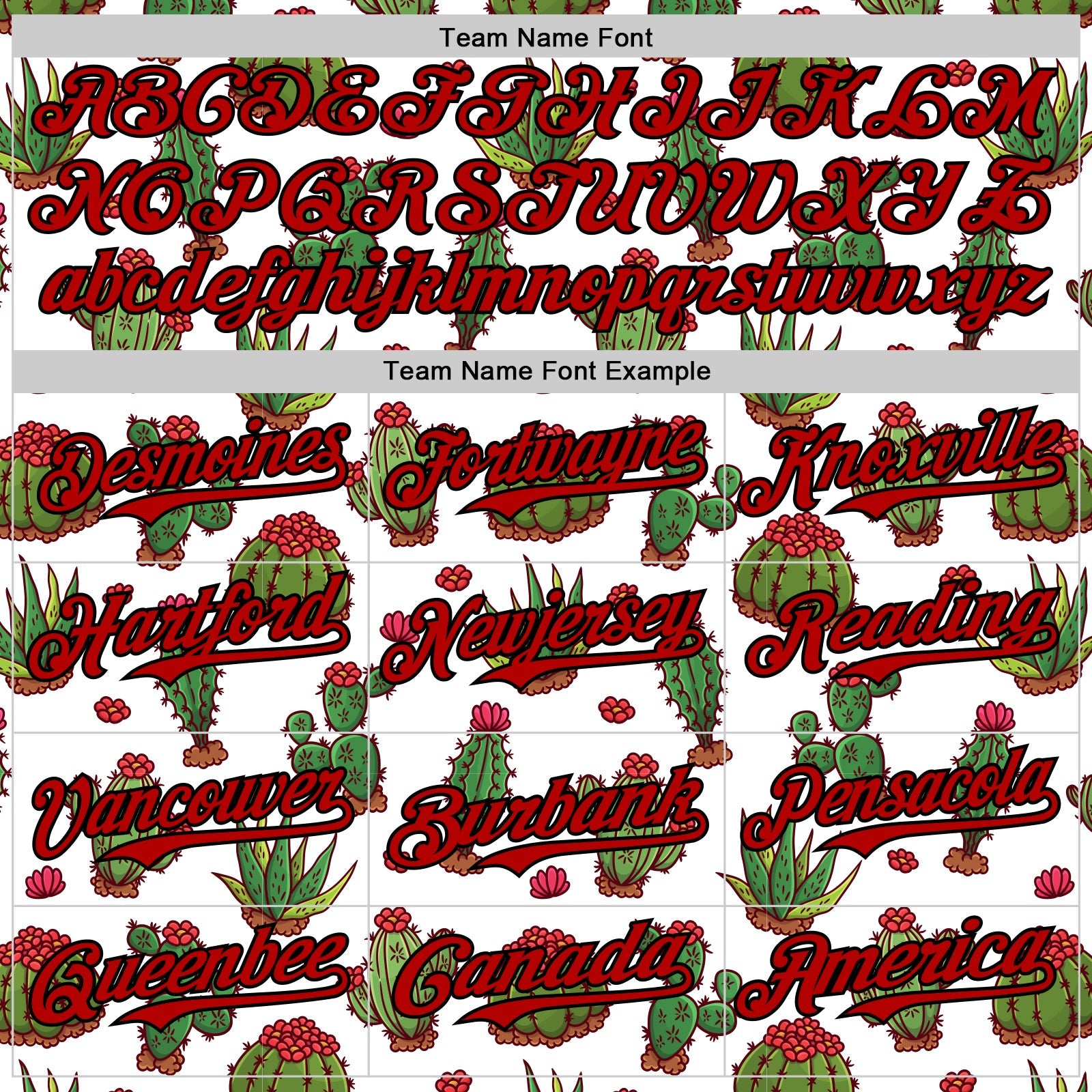 Custom White Red-Black 3D Mexican Cactus Authentic Baseball Jersey - Sky-Custom
