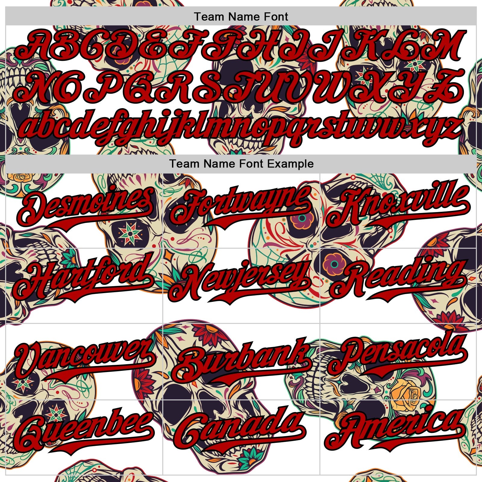 Custom White Red-Black 3D Mexican Skull Authentic Baseball Jersey - Sky-Custom
