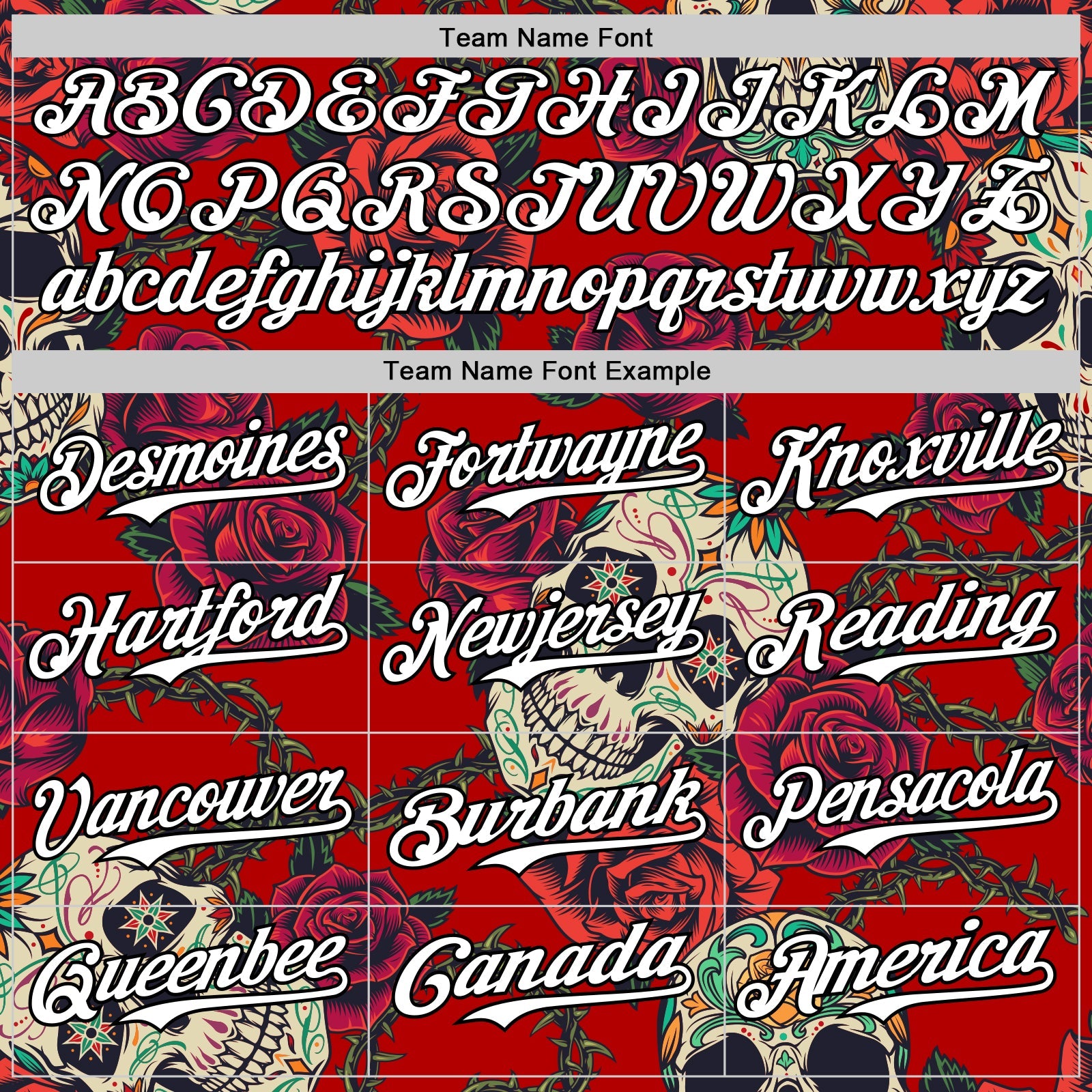 Custom Red White-Black 3D Mexican Skull And Flower Authentic Baseball Jersey - Sky-Custom