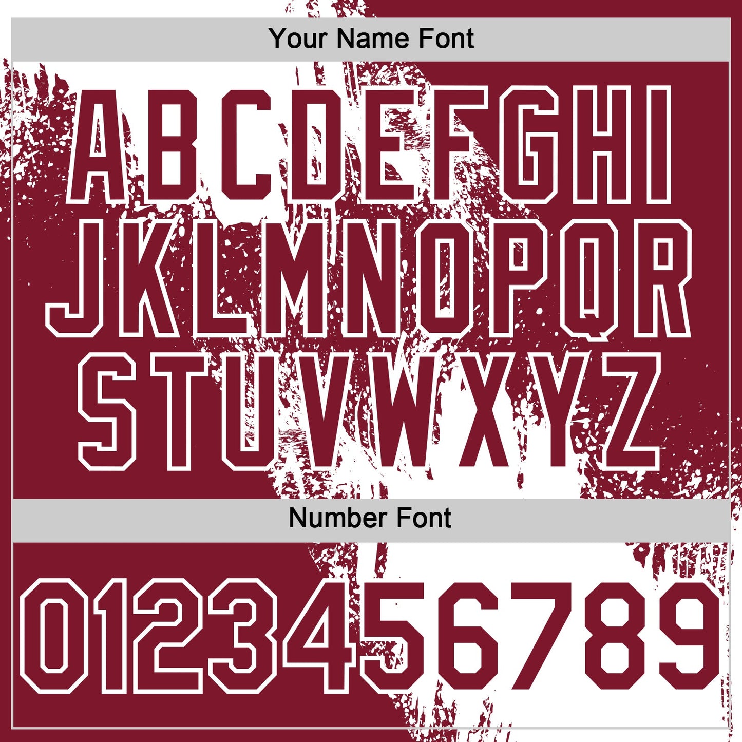 Custom White Crimson 3D Pattern Design Abstract Brush Stroke Authentic Baseball Jersey - Sky-Custom