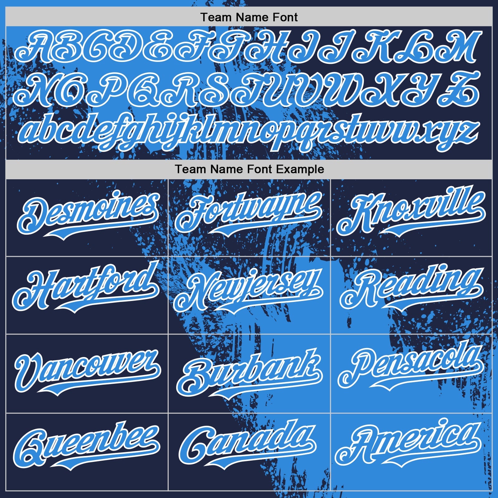 Custom Electric Blue Navy-White 3D Pattern Design Abstract Brush Stroke Authentic Baseball Jersey - Sky-Custom
