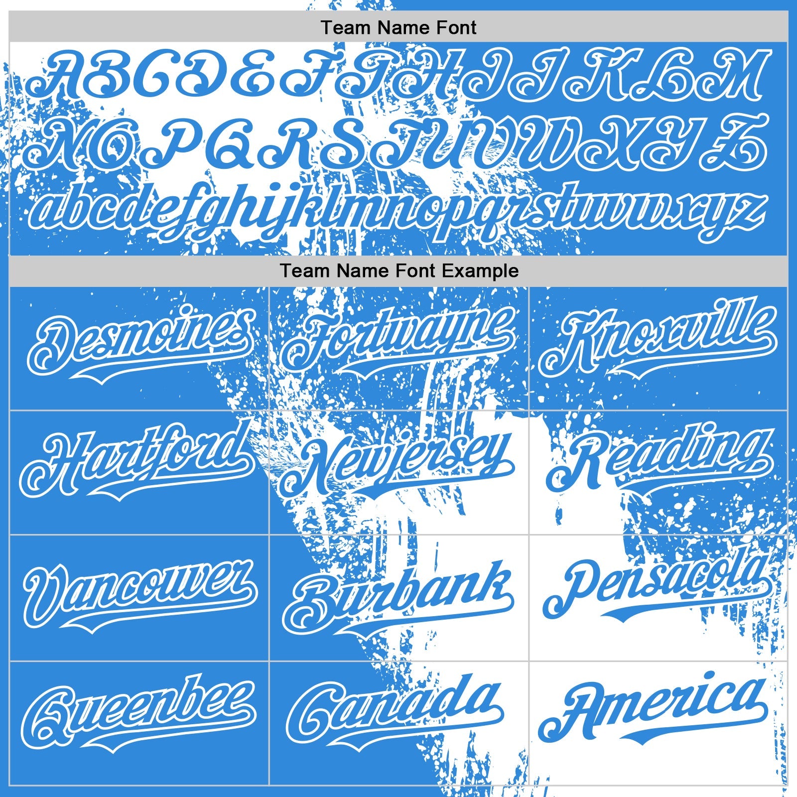 Custom White Electric Blue 3D Pattern Design Abstract Brush Stroke Authentic Baseball Jersey - Sky-Custom
