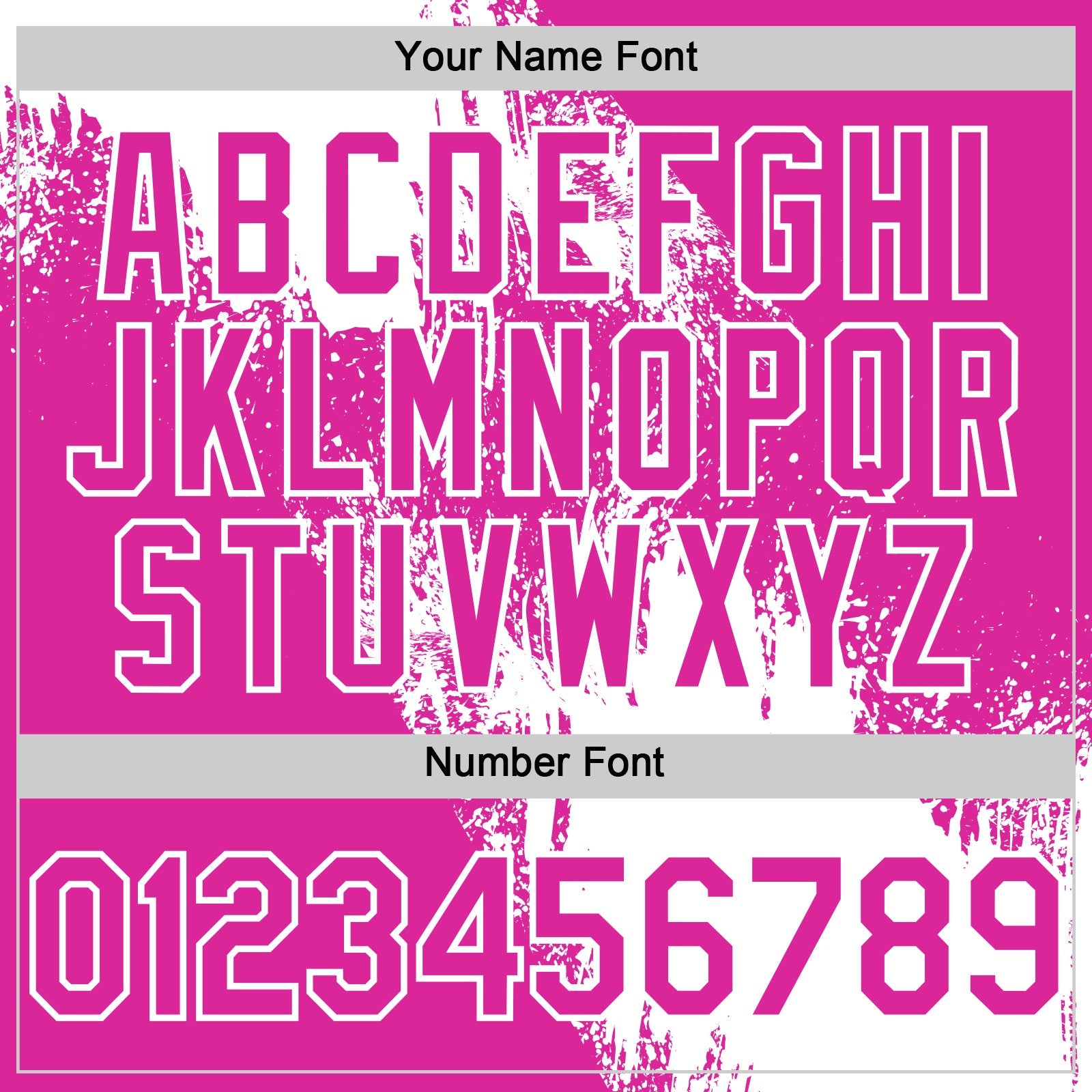 Custom White Deep Pink 3D Pattern Design Abstract Brush Stroke Authentic Baseball Jersey - Sky-Custom