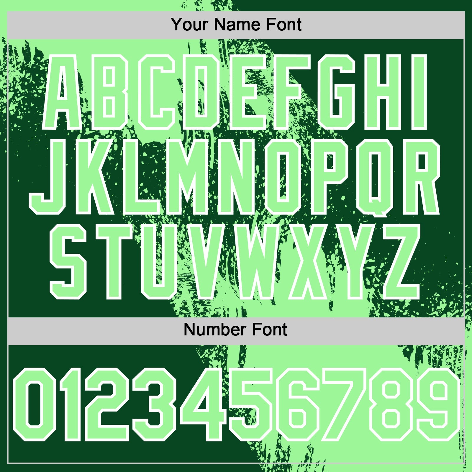 Custom Pea Green Green-White 3D Pattern Design Abstract Brush Stroke Authentic Baseball Jersey - Sky-Custom