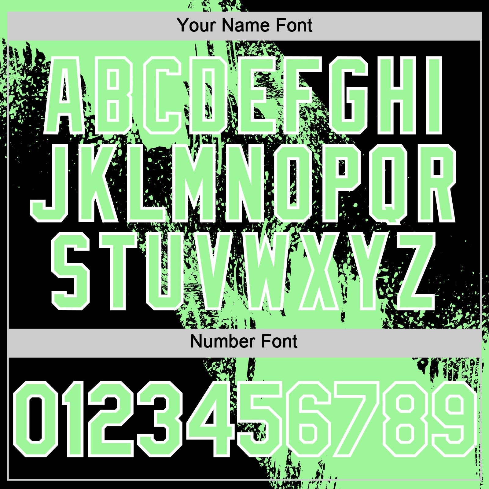 Custom Pea Green Black-White 3D Pattern Design Abstract Brush Stroke Authentic Baseball Jersey - Sky-Custom