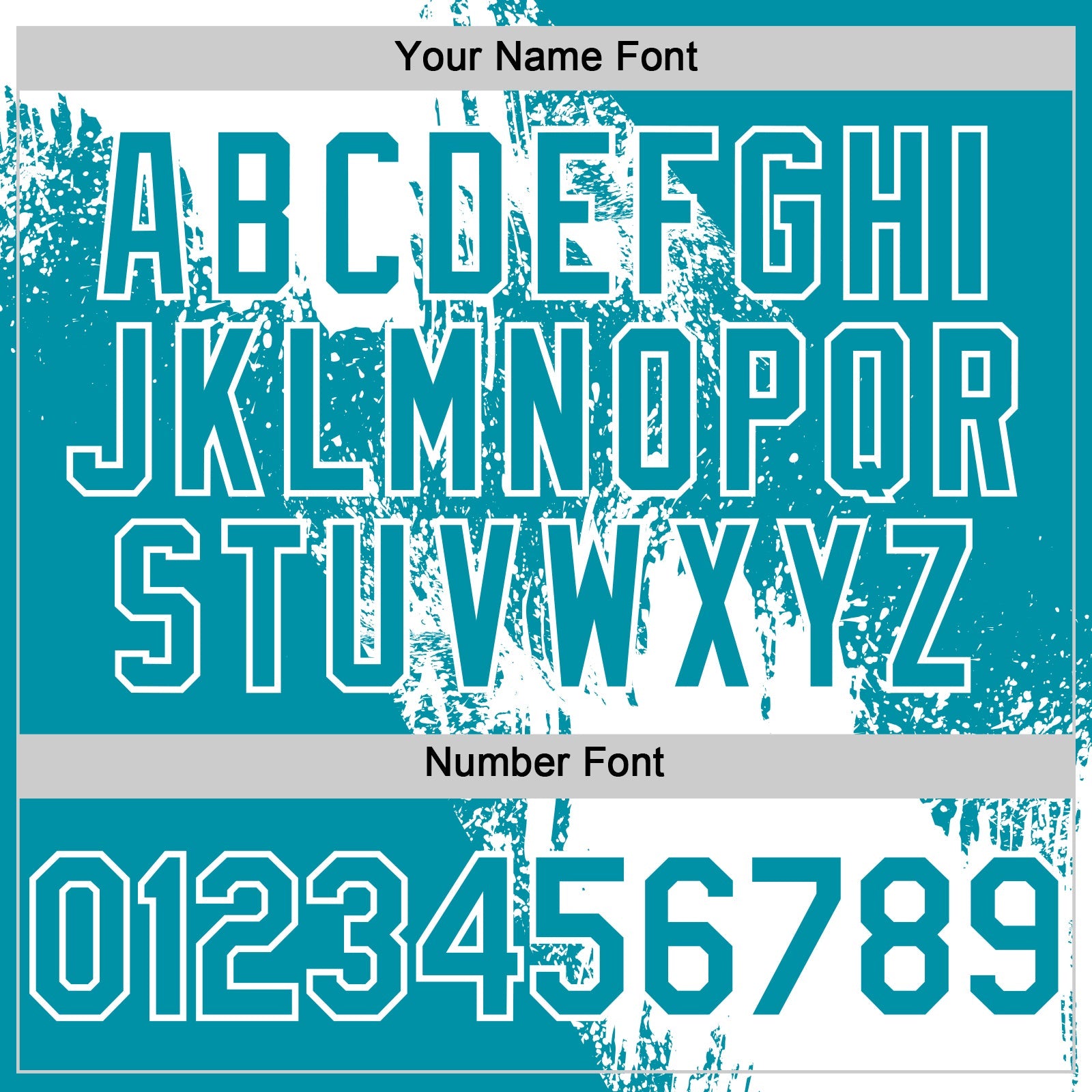 Custom White Teal 3D Pattern Design Abstract Brush Stroke Authentic Baseball Jersey - Sky-Custom
