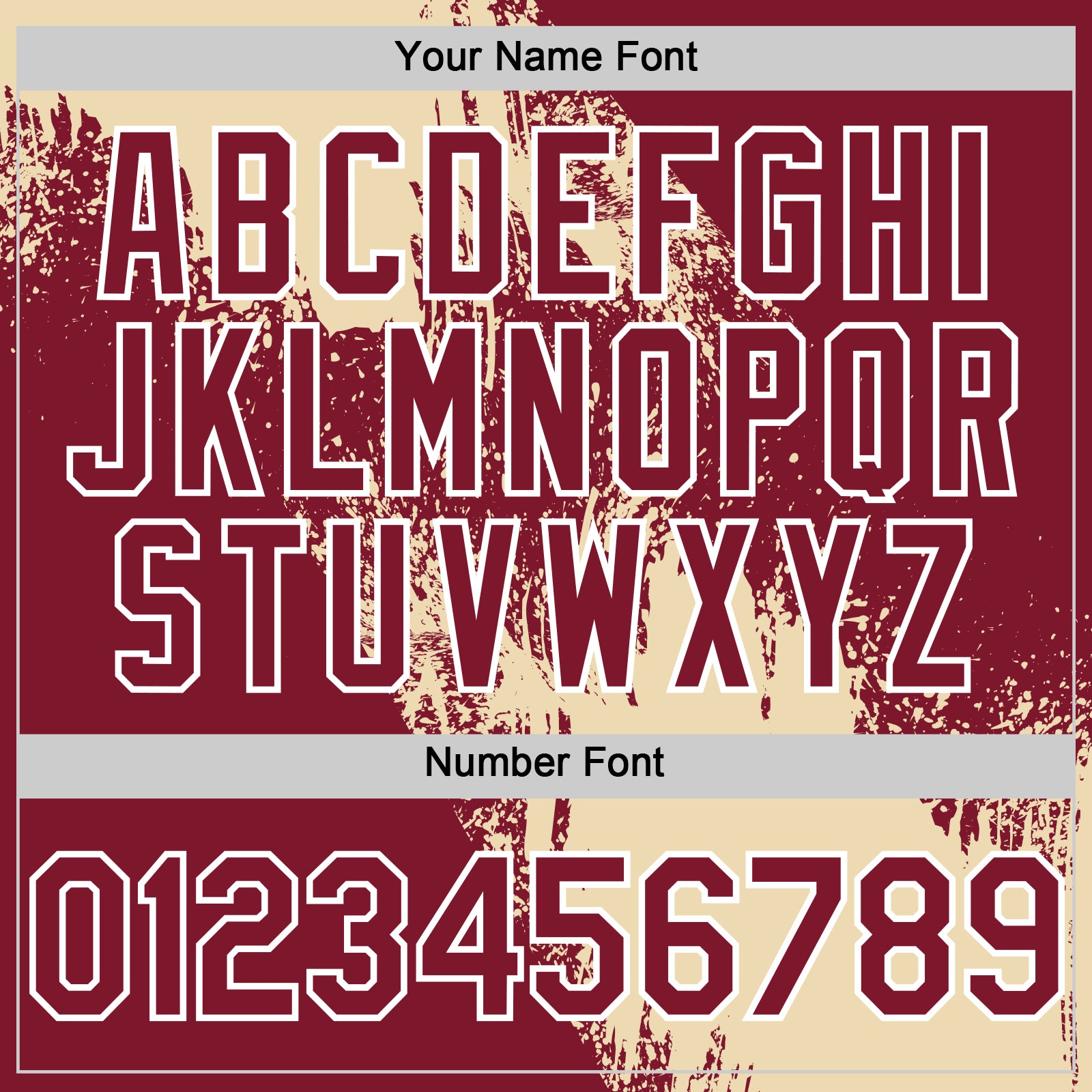 Custom Cream Crimson-White 3D Pattern Design Abstract Brush Stroke Authentic Baseball Jersey - Sky-Custom