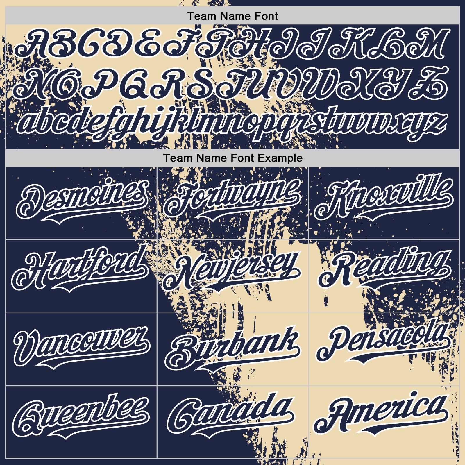 Custom Cream Navy-White 3D Pattern Design Abstract Brush Stroke Authentic Baseball Jersey - Sky-Custom