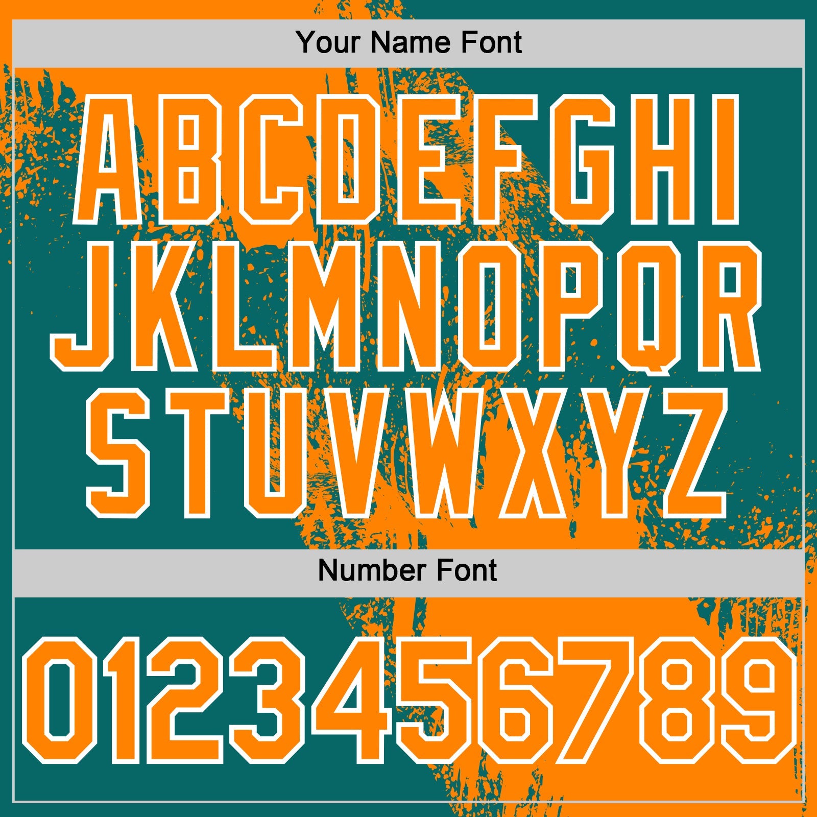 Custom Bay Orange Teal-White 3D Pattern Design Abstract Brush Stroke Authentic Baseball Jersey - Sky-Custom