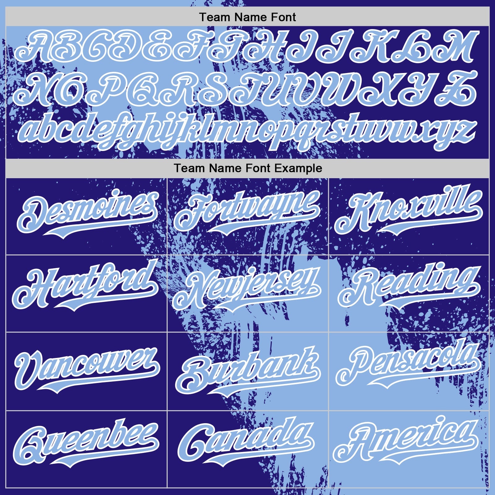 Custom Light Blue Dark Purple-White 3D Pattern Design Abstract Brush Stroke Authentic Baseball Jersey - Sky-Custom