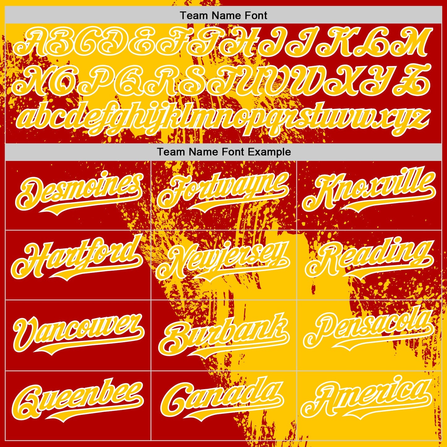 Custom Yellow Red-White 3D Pattern Design Abstract Brush Stroke Authentic Baseball Jersey - Sky-Custom