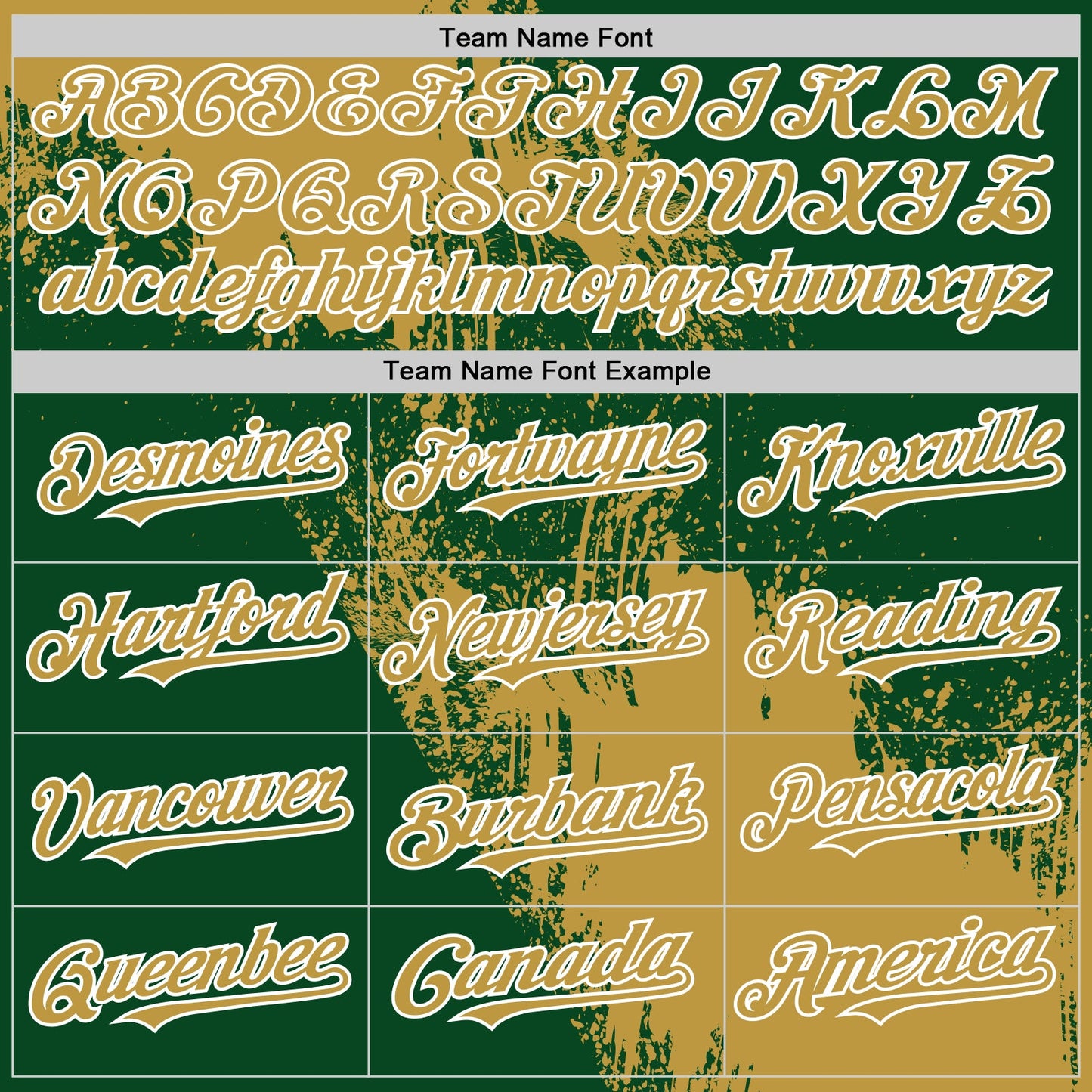 Custom Old Gold Green-White 3D Pattern Design Abstract Brush Stroke Authentic Baseball Jersey - Sky-Custom