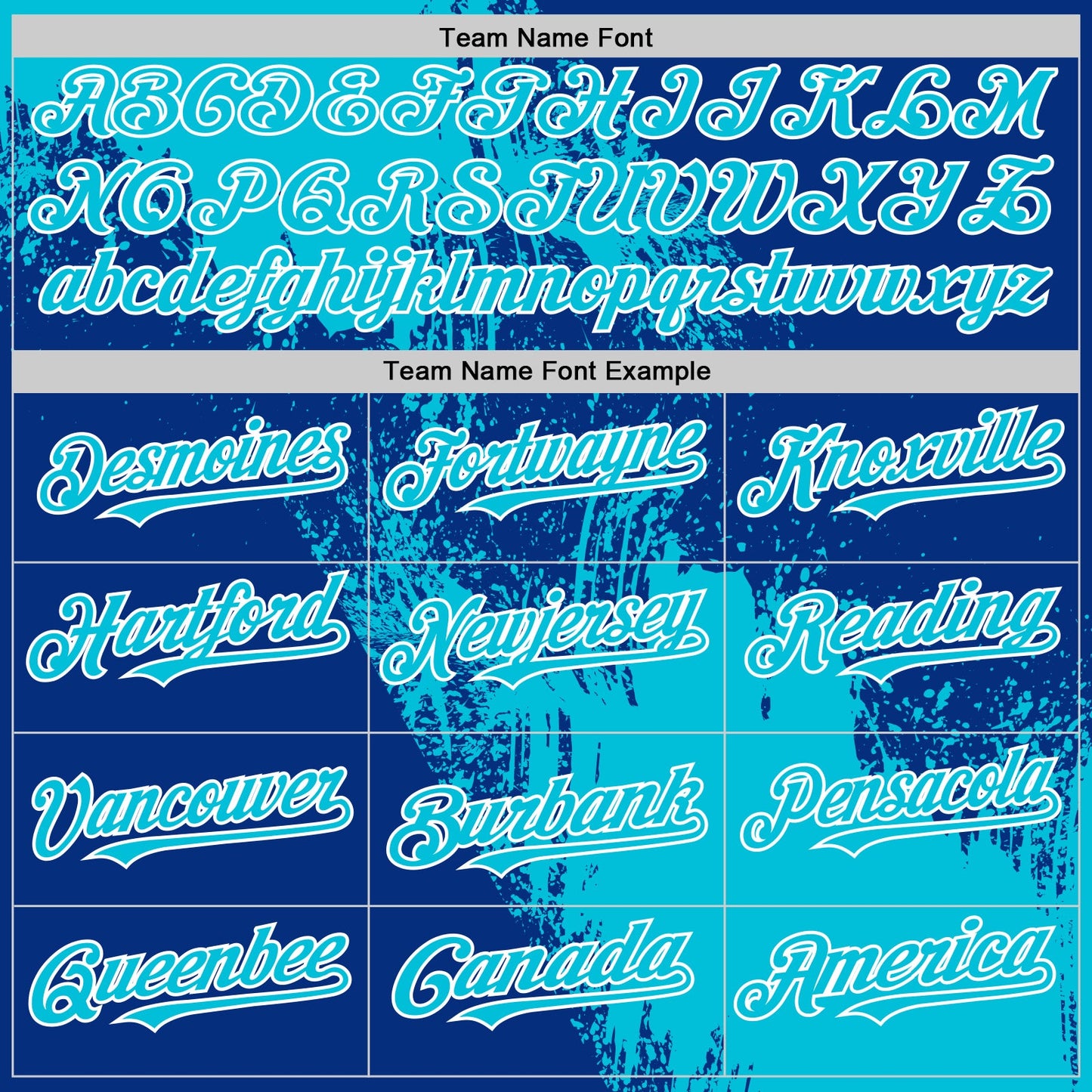 Custom Lakes Blue Royal-White 3D Pattern Design Abstract Brush Stroke Authentic Baseball Jersey - Sky-Custom