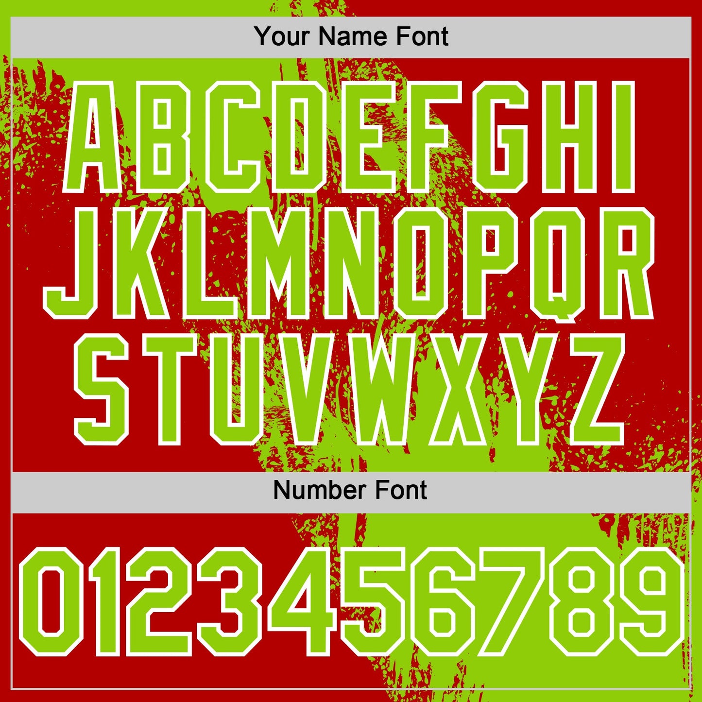 Custom Neon Green Red-White 3D Pattern Design Abstract Brush Stroke Authentic Baseball Jersey - Sky-Custom