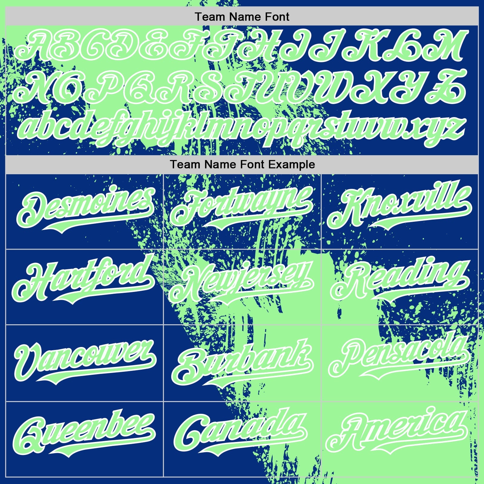 Custom Pea Green Royal-White 3D Pattern Design Abstract Brush Stroke Authentic Baseball Jersey - Sky-Custom