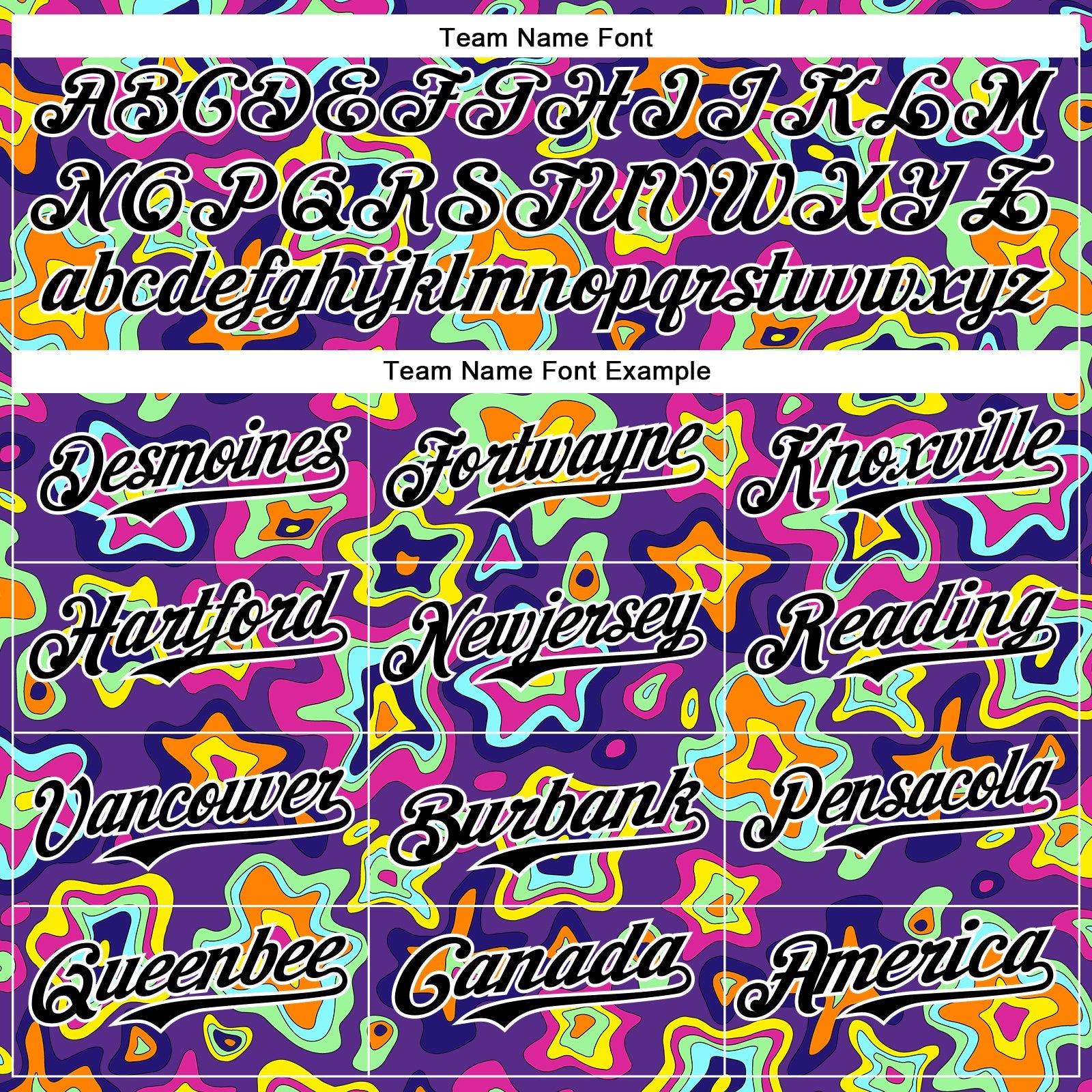Custom Purple Black-White 3D Pattern Design Rave Psychedelic Fluid Art Authentic Baseball Jersey - Sky-Custom