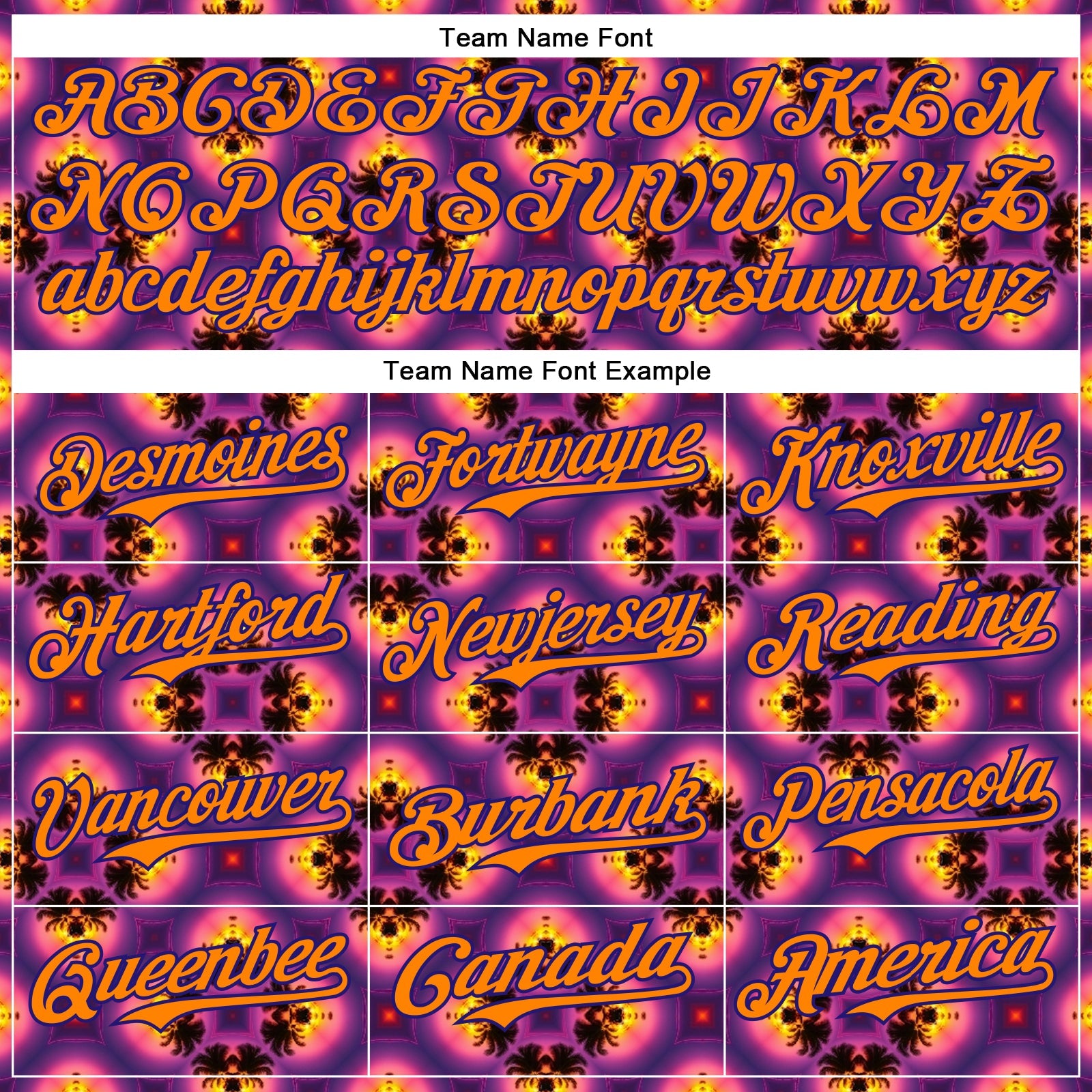Custom Purple Bay Orange-Dark Purple 3D Pattern Design Rave Psychedelic Flower Authentic Baseball Jersey - Sky-Custom