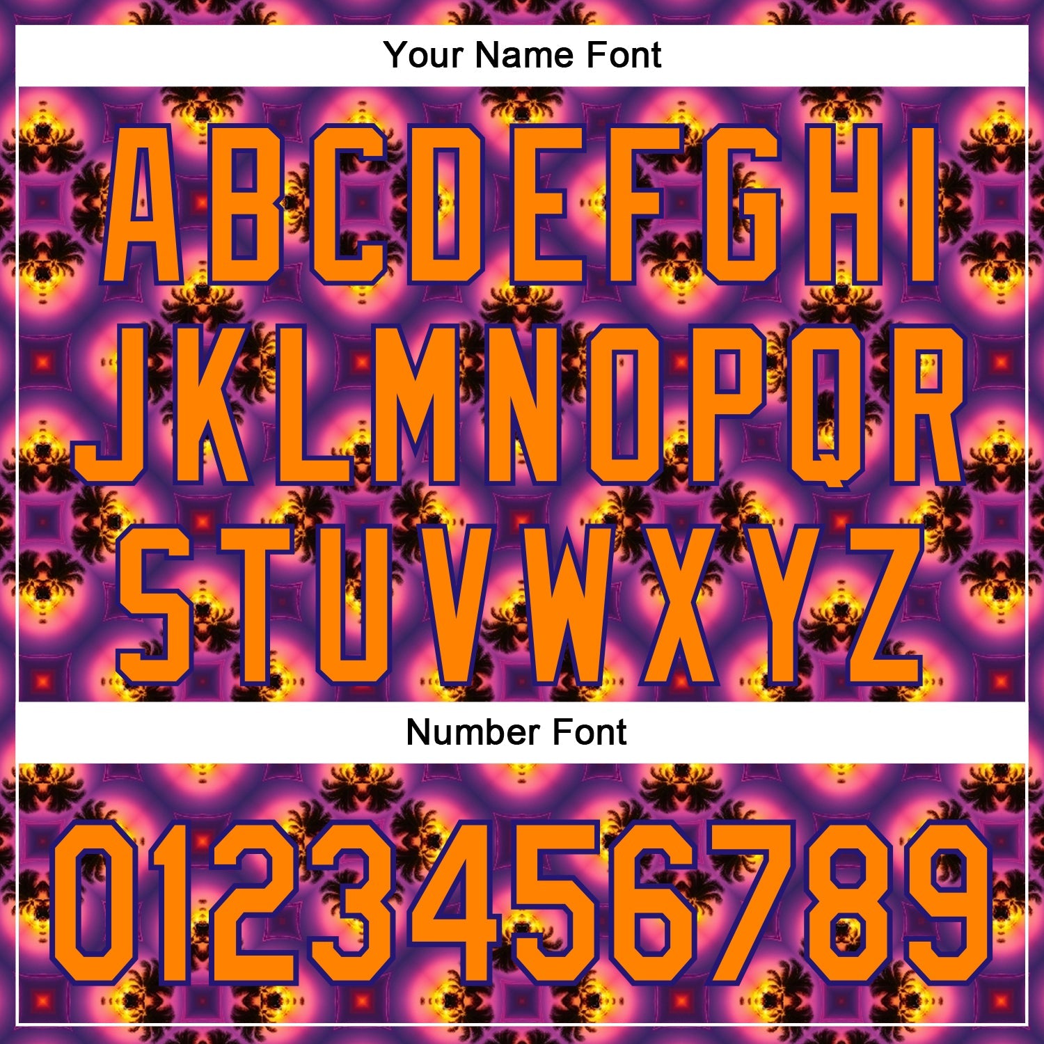 Custom Purple Bay Orange-Dark Purple 3D Pattern Design Rave Psychedelic Flower Authentic Baseball Jersey - Sky-Custom
