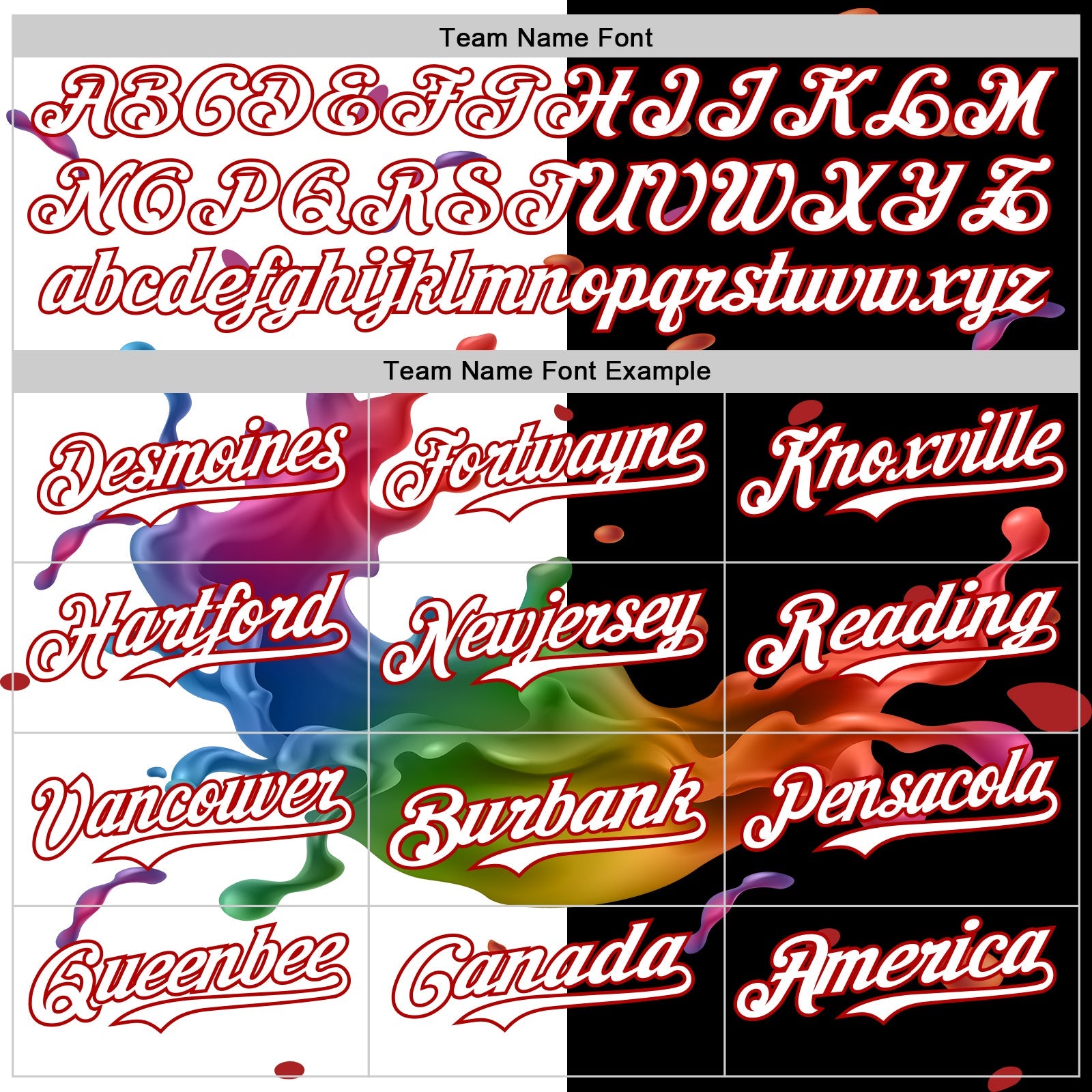Custom Black White-Red 3D Pattern Design Liquid Splatter Authentic Baseball Jersey - Sky-Custom