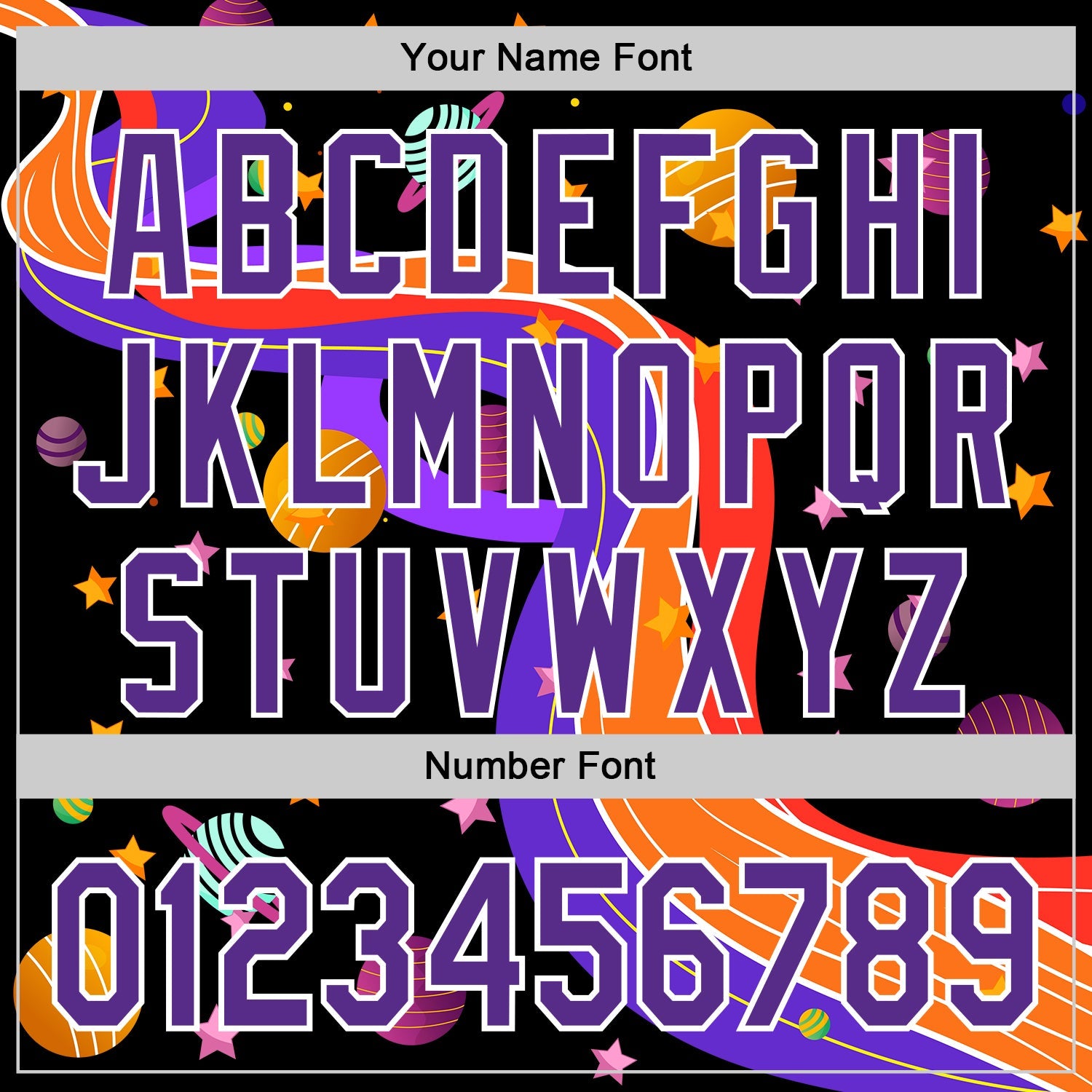 Custom Black Purple-White 3D Pattern Design Space Galaxy Star Authentic Baseball Jersey - Sky-Custom
