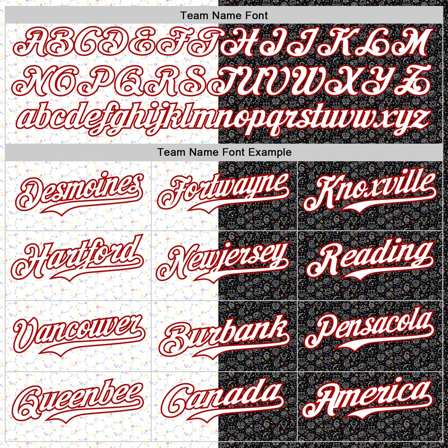 Custom Black White-Red 3D Pattern Design Constellation Space Galaxy Star Authentic Baseball Jersey - Sky-Custom