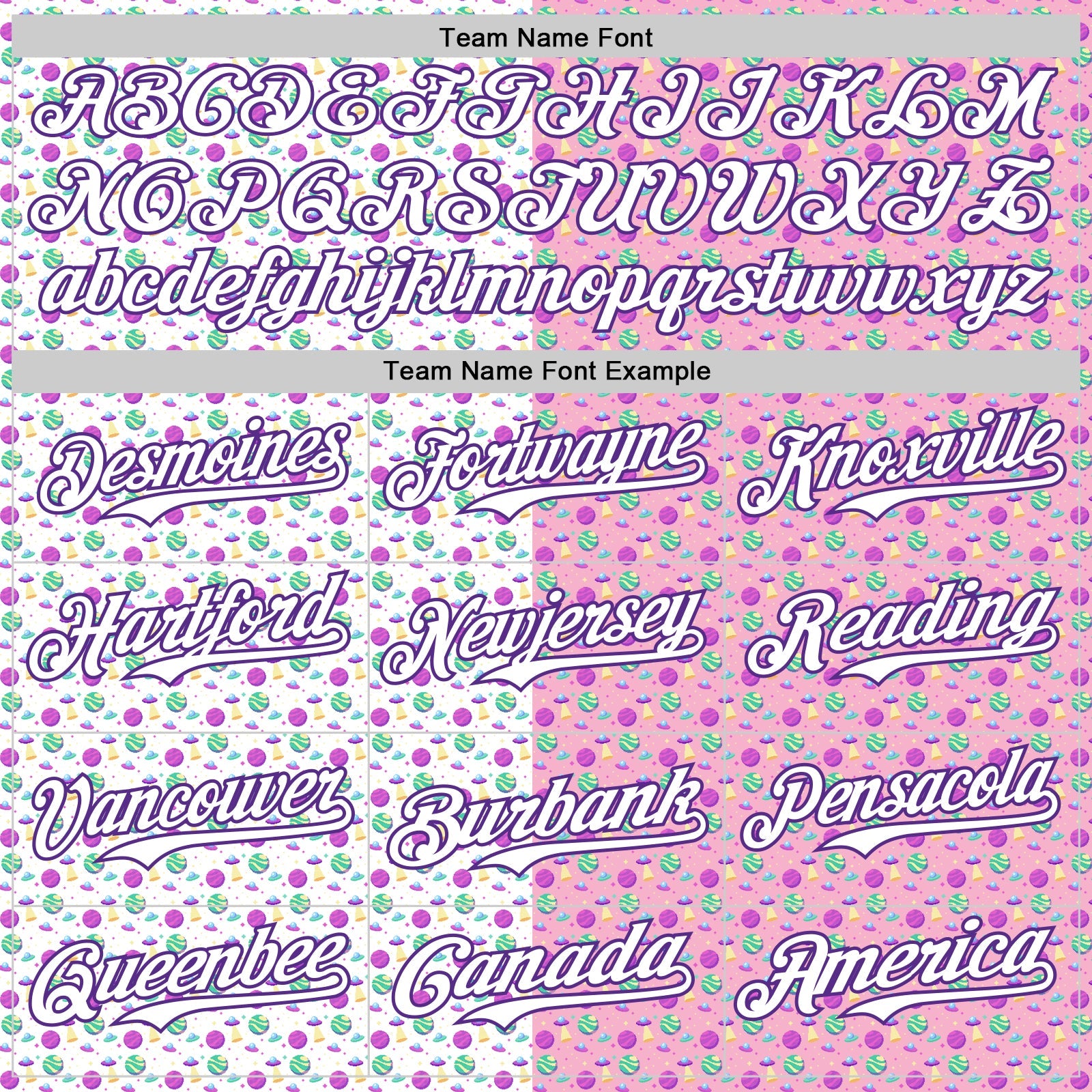 Custom Light Pink White-Purple 3D Pattern Design Pixel Universe Authentic Baseball Jersey - Sky-Custom