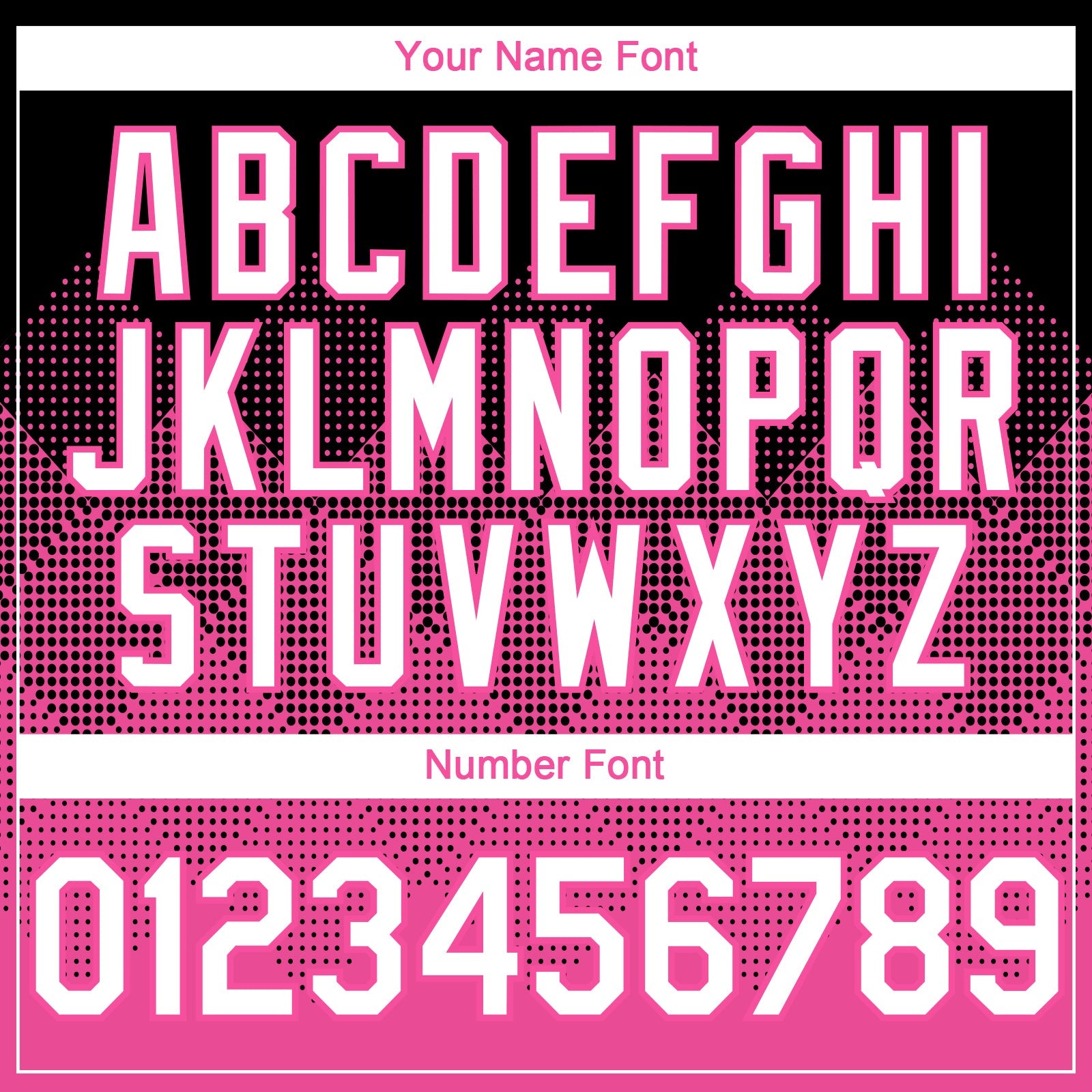 Custom Black White-Pink 3D Gradient Square Shape Authentic Baseball Jersey - Sky-Custom