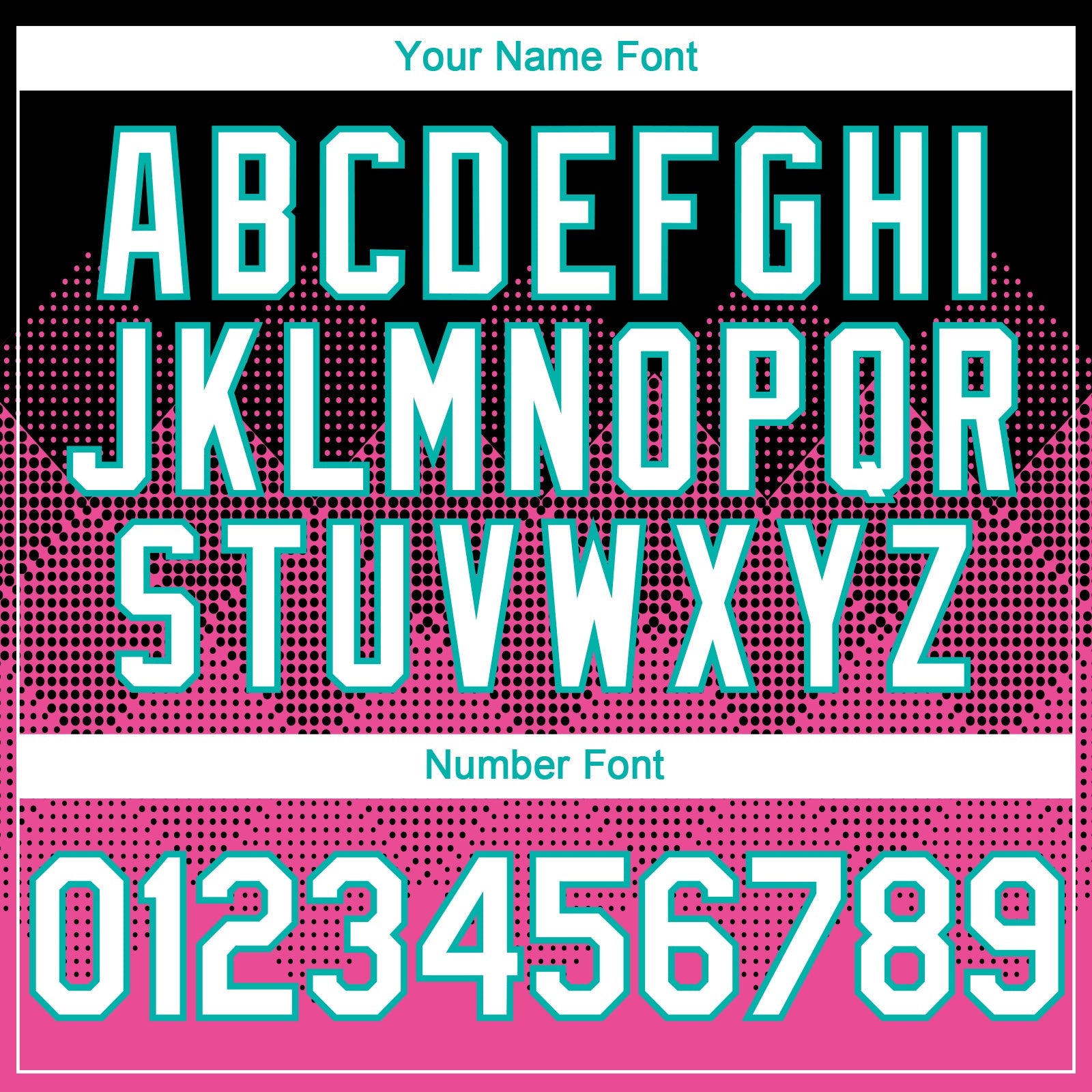 Custom Black White Pink-Aqua 3D Gradient Square Shape Authentic Baseball Jersey - Sky-Custom