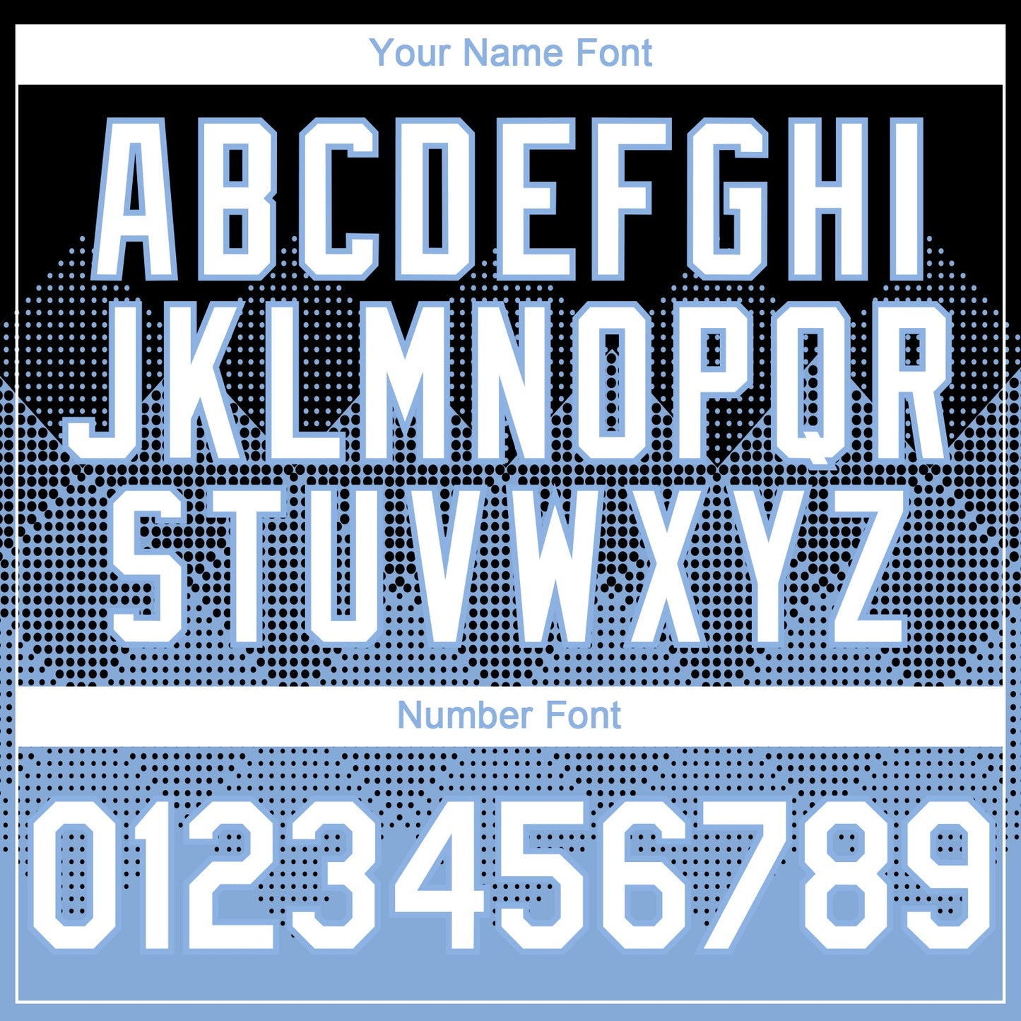 Custom Black White-Light Blue 3D Gradient Square Shape Authentic Baseball Jersey - Sky-Custom