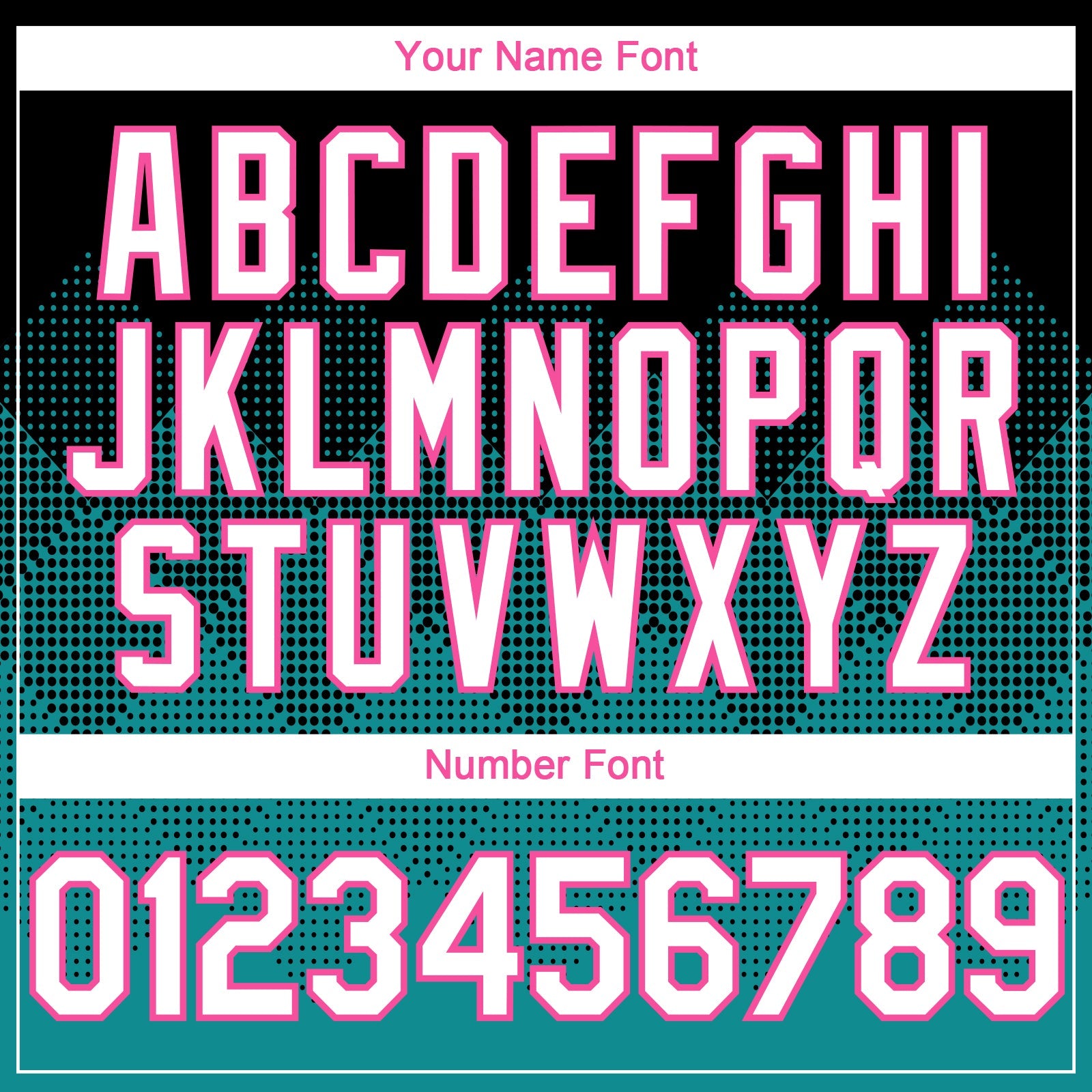 Custom Black White Teal-Pink 3D Gradient Square Shape Authentic Baseball Jersey - Sky-Custom