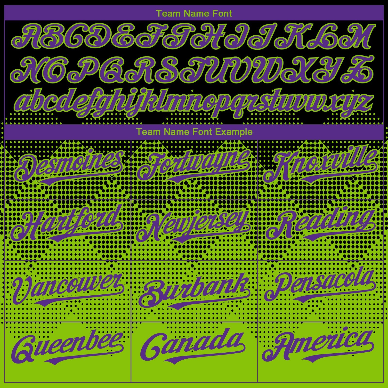 Custom Black Purple-Neon Green 3D Gradient Square Shape Authentic Baseball Jersey - Sky-Custom