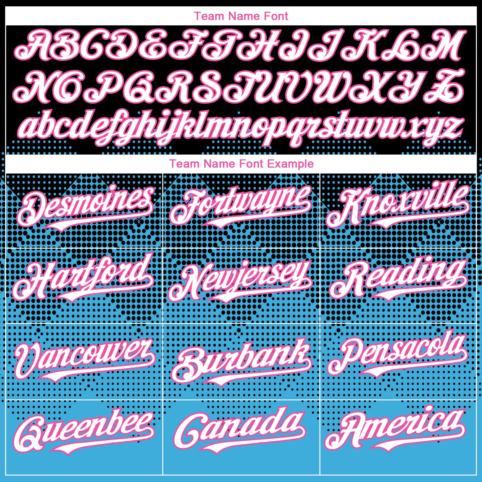 Custom Black White Sky Blue-Pink 3D Gradient Square Shape Authentic Baseball Jersey - Sky-Custom