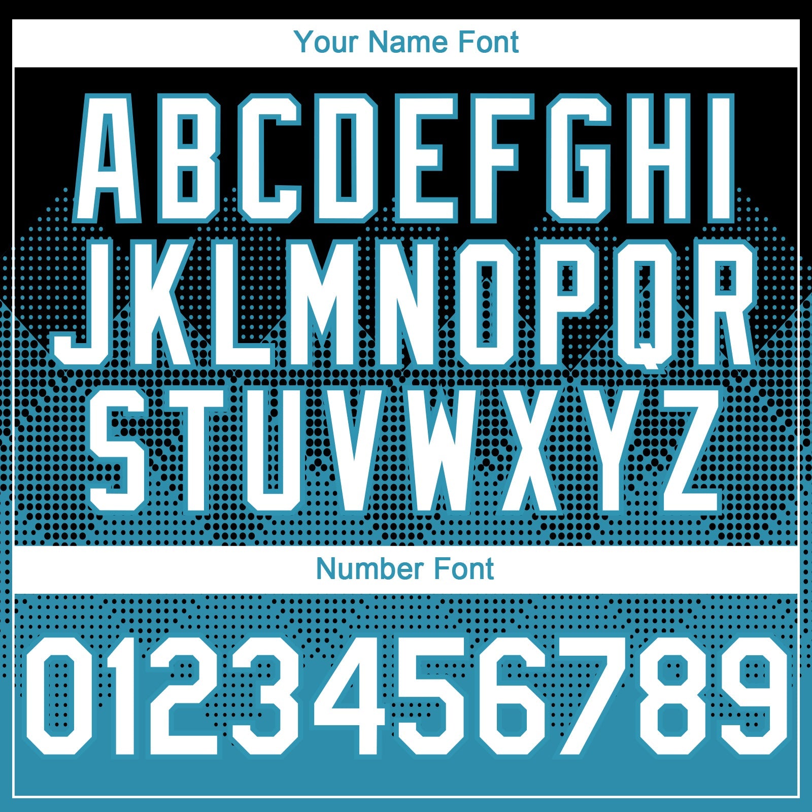 Custom Black White-Panther Blue 3D Gradient Square Shape Authentic Baseball Jersey - Sky-Custom