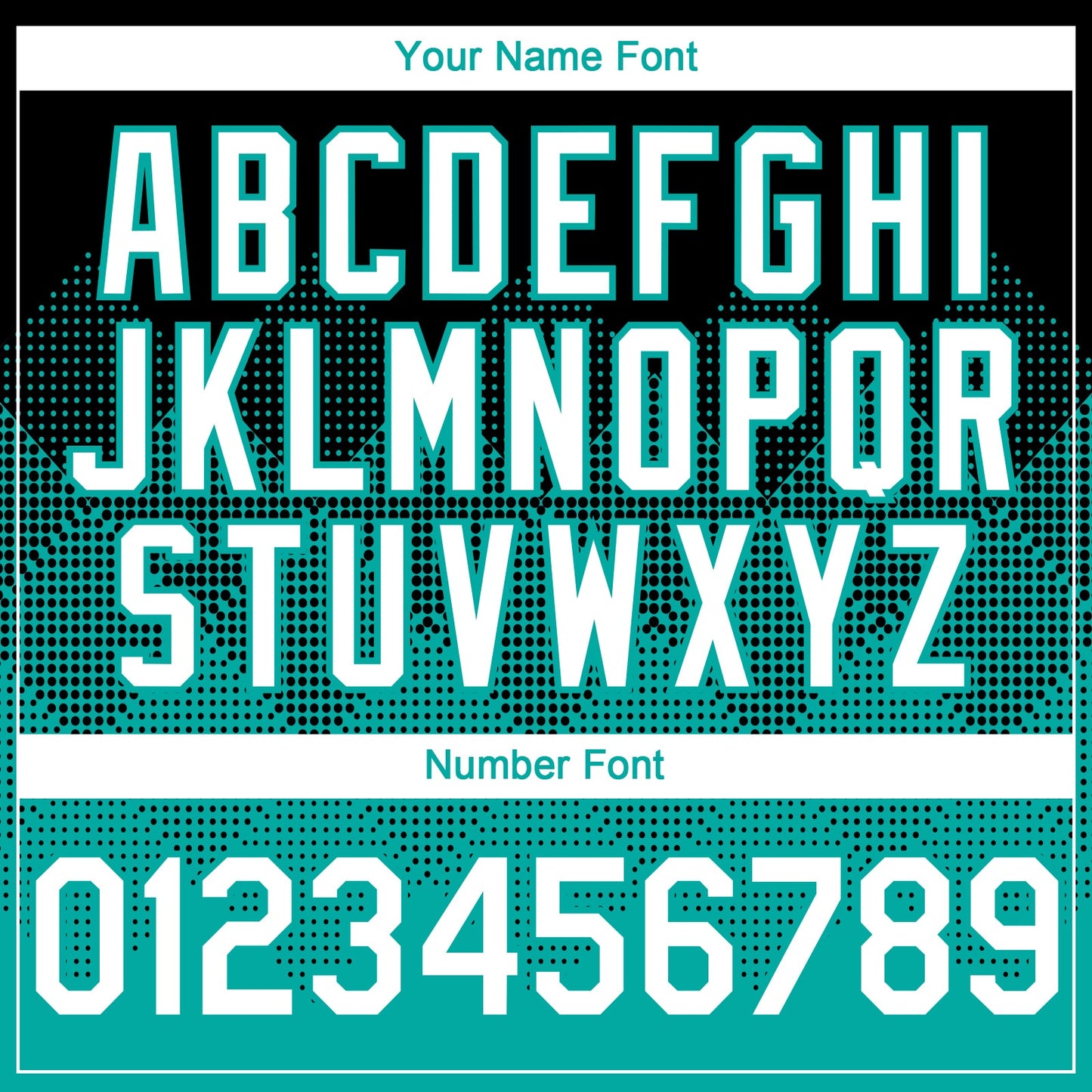 Custom Black White-Aqua 3D Gradient Square Shape Authentic Baseball Jersey - Sky-Custom