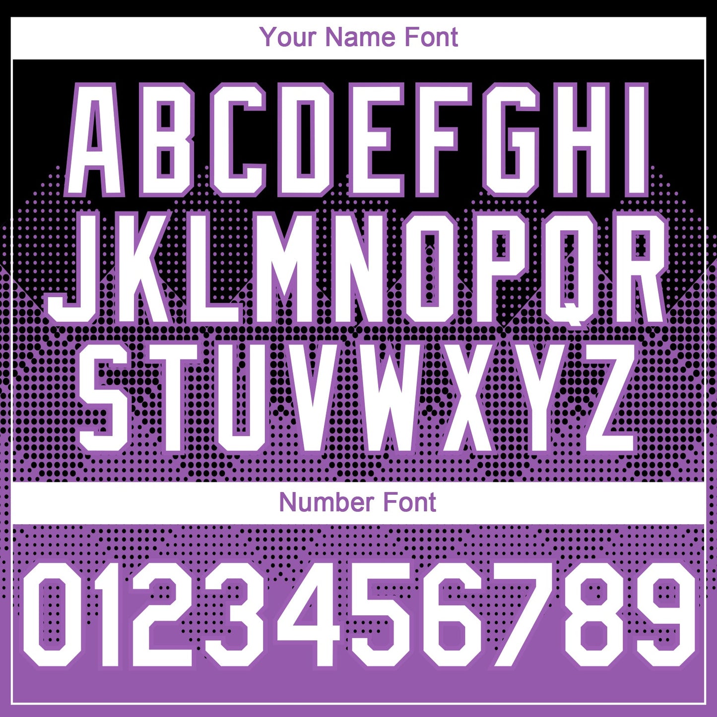 Custom Black White-Medium Purple 3D Gradient Square Shape Authentic Baseball Jersey - Sky-Custom