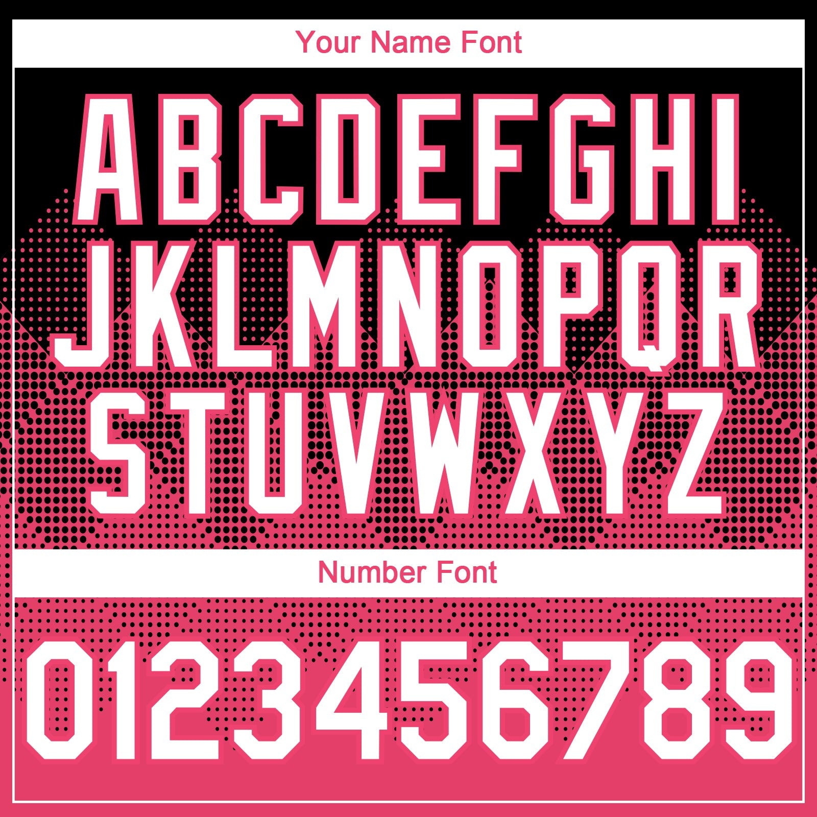 Custom Black White-Neon Pink 3D Gradient Square Shape Authentic Baseball Jersey - Sky-Custom
