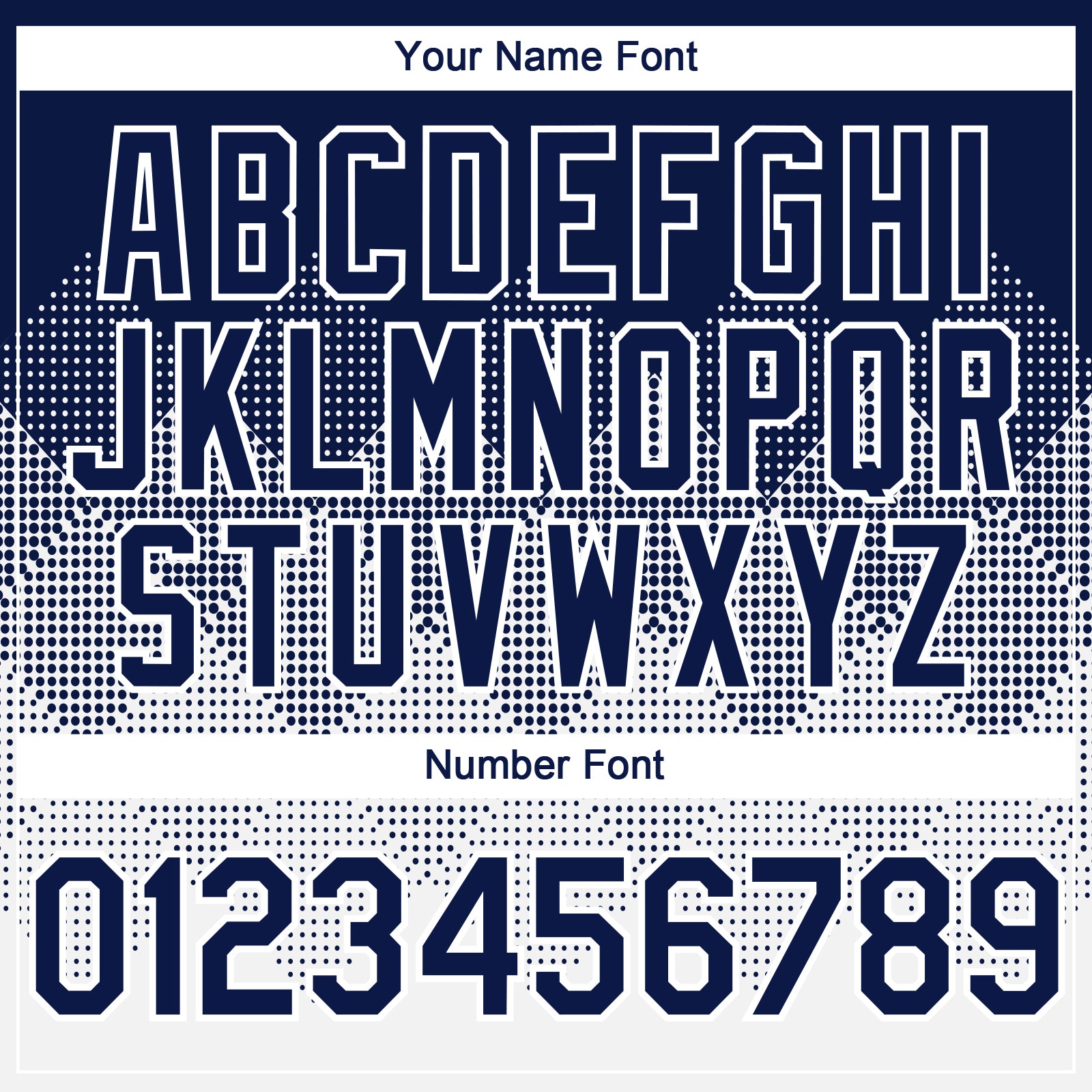 Custom Navy White 3D Gradient Square Shape Authentic Baseball Jersey - Sky-Custom