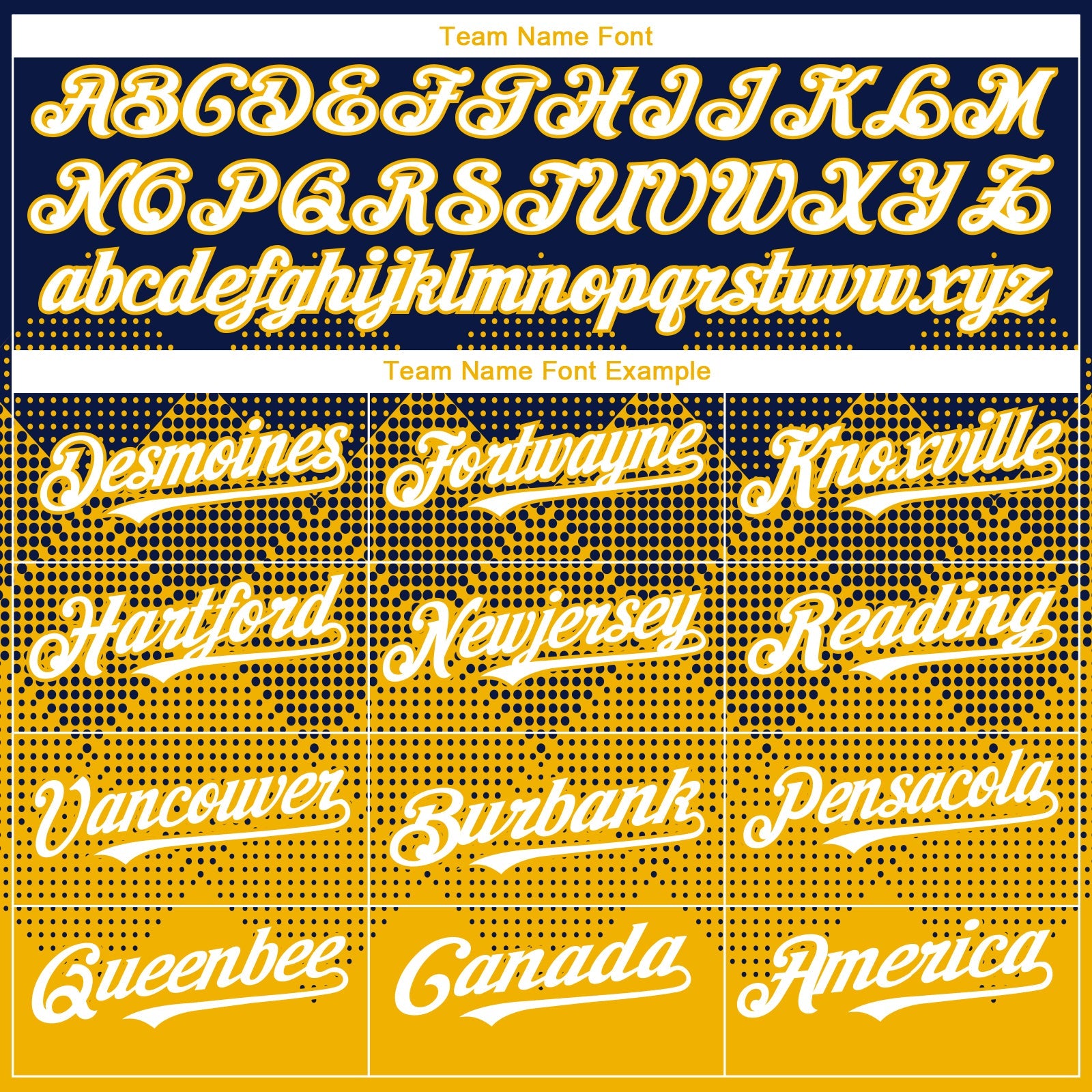 Custom Navy White-Gold 3D Gradient Square Shape Authentic Baseball Jersey - Sky-Custom