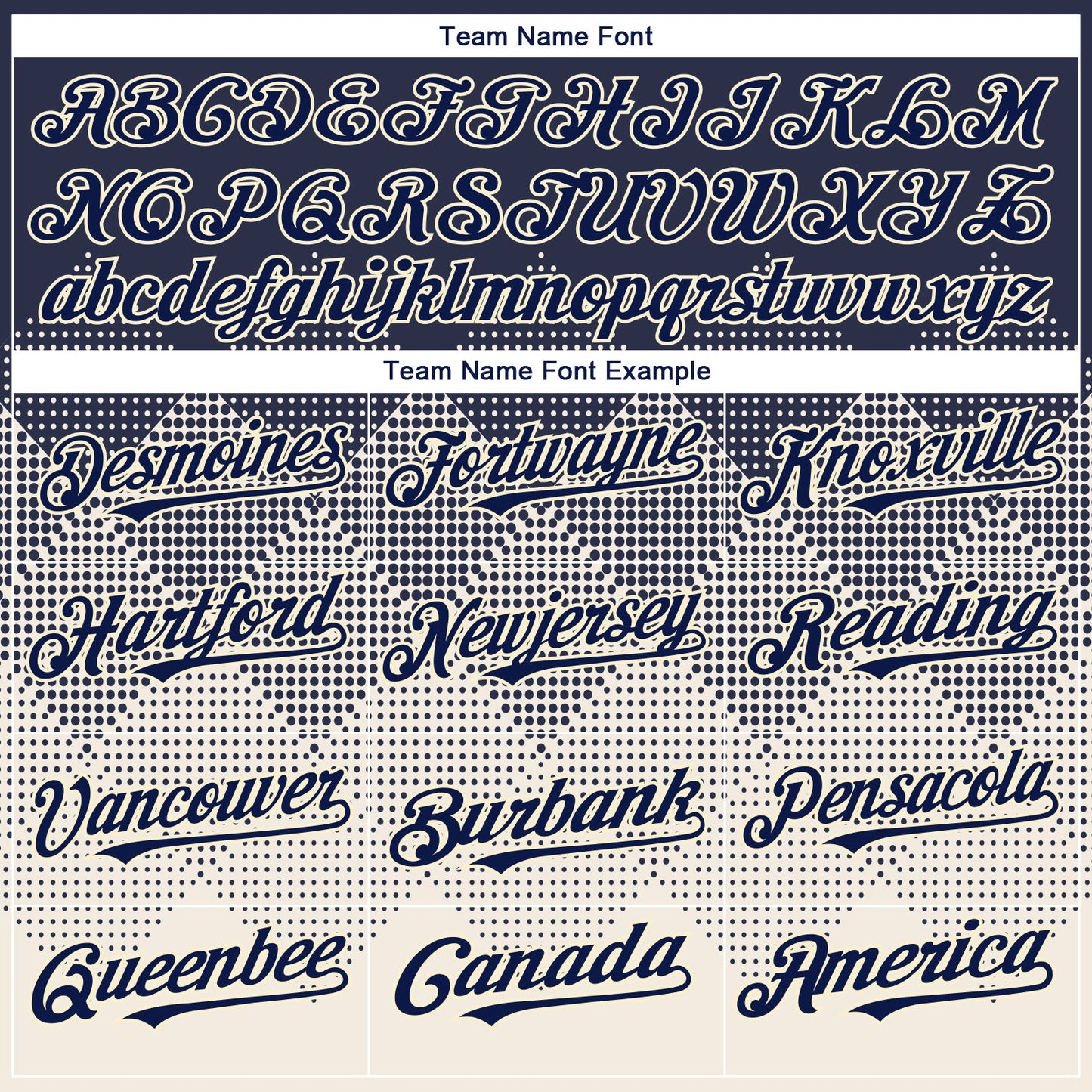 Custom Navy Cream 3D Gradient Square Shape Authentic Baseball Jersey - Sky-Custom