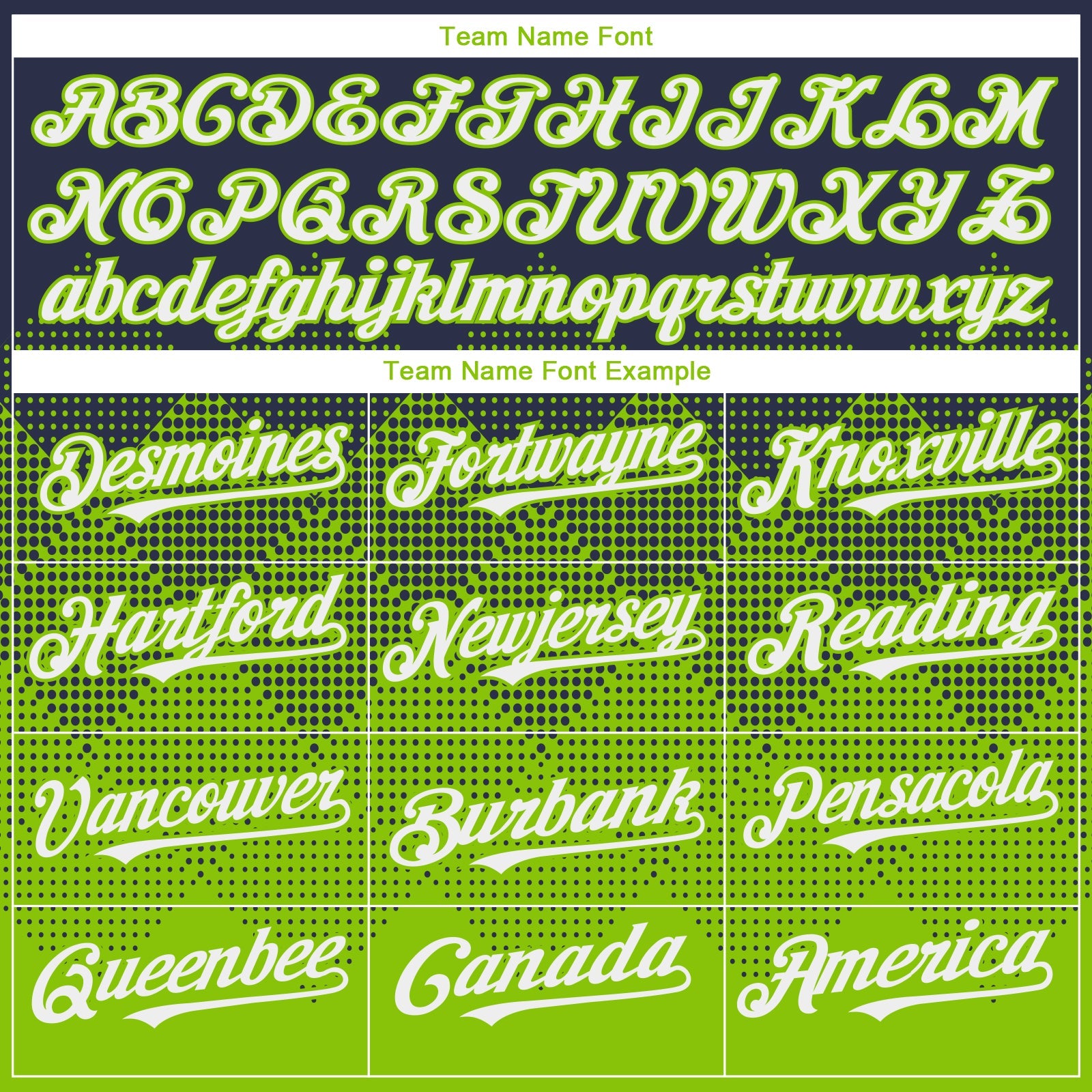 Custom Navy White-Neon Green 3D Gradient Square Shape Authentic Baseball Jersey - Sky-Custom