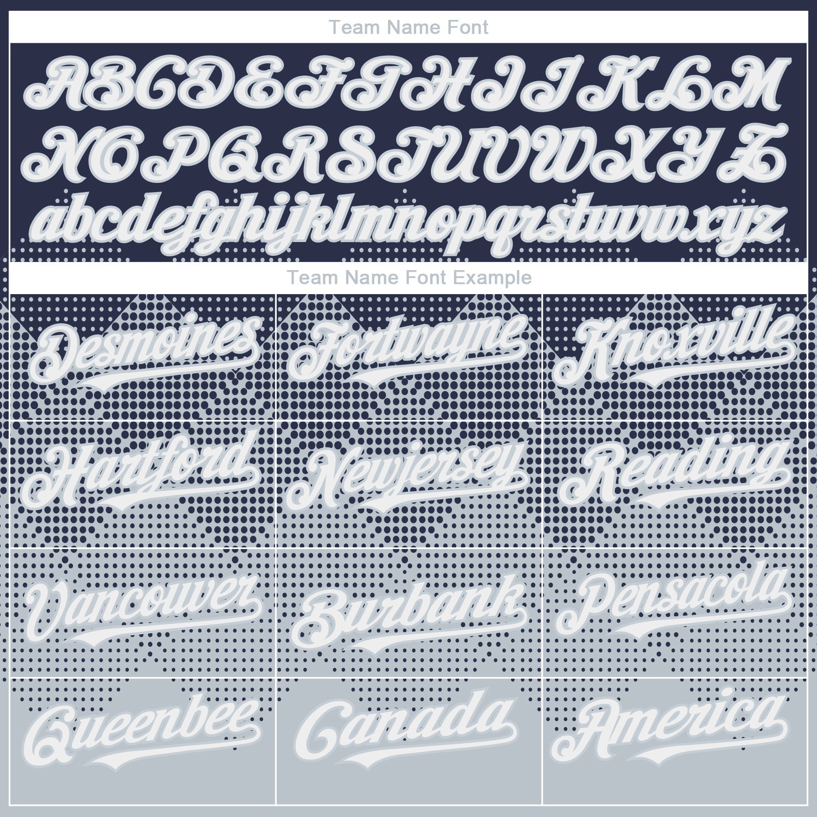 Custom Navy White-Silver 3D Gradient Square Shape Authentic Baseball Jersey - Sky-Custom